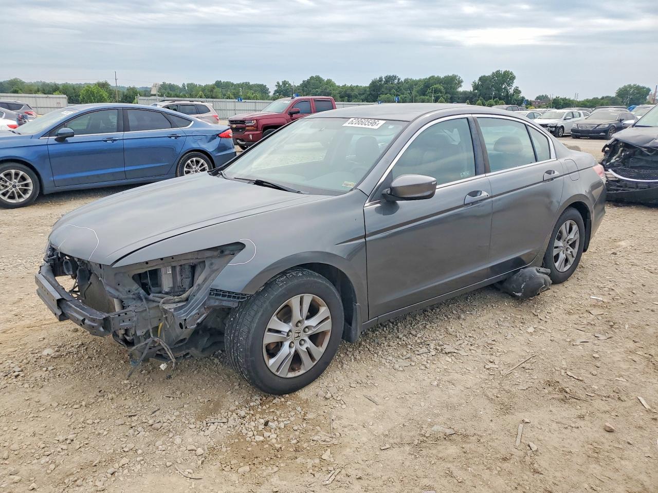 2011 Honda Accord Se Gray vin: 1HGCP2F67BA031986