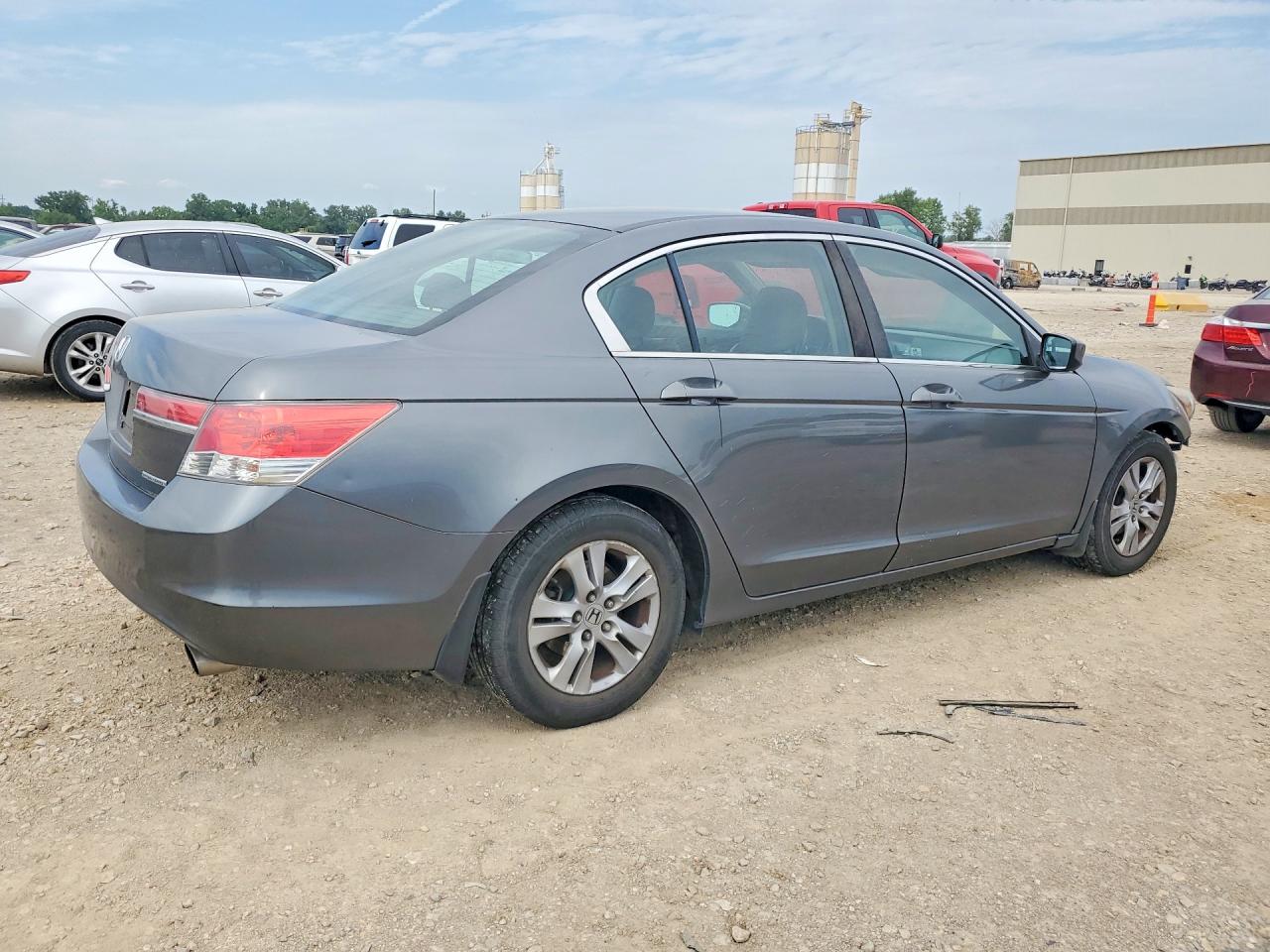 2011 Honda Accord Se Gray vin: 1HGCP2F67BA031986