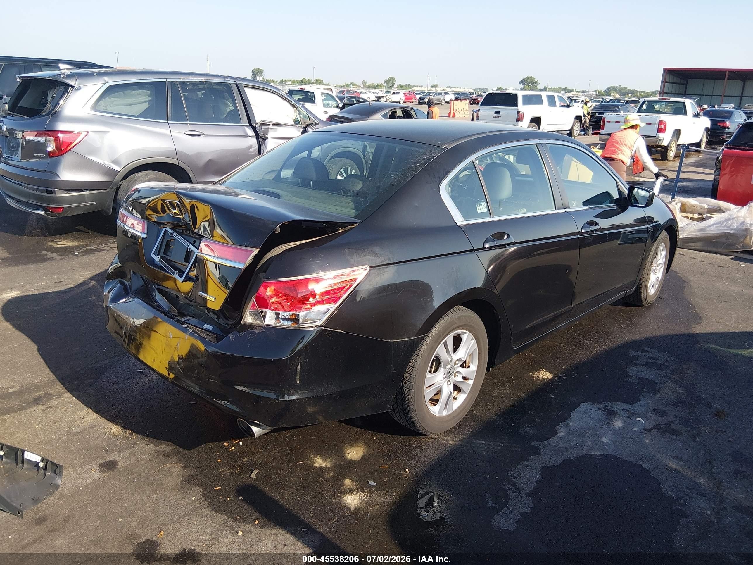 2011 Honda Accord 2.4 Se Black vin: 1HGCP2F67BA043121