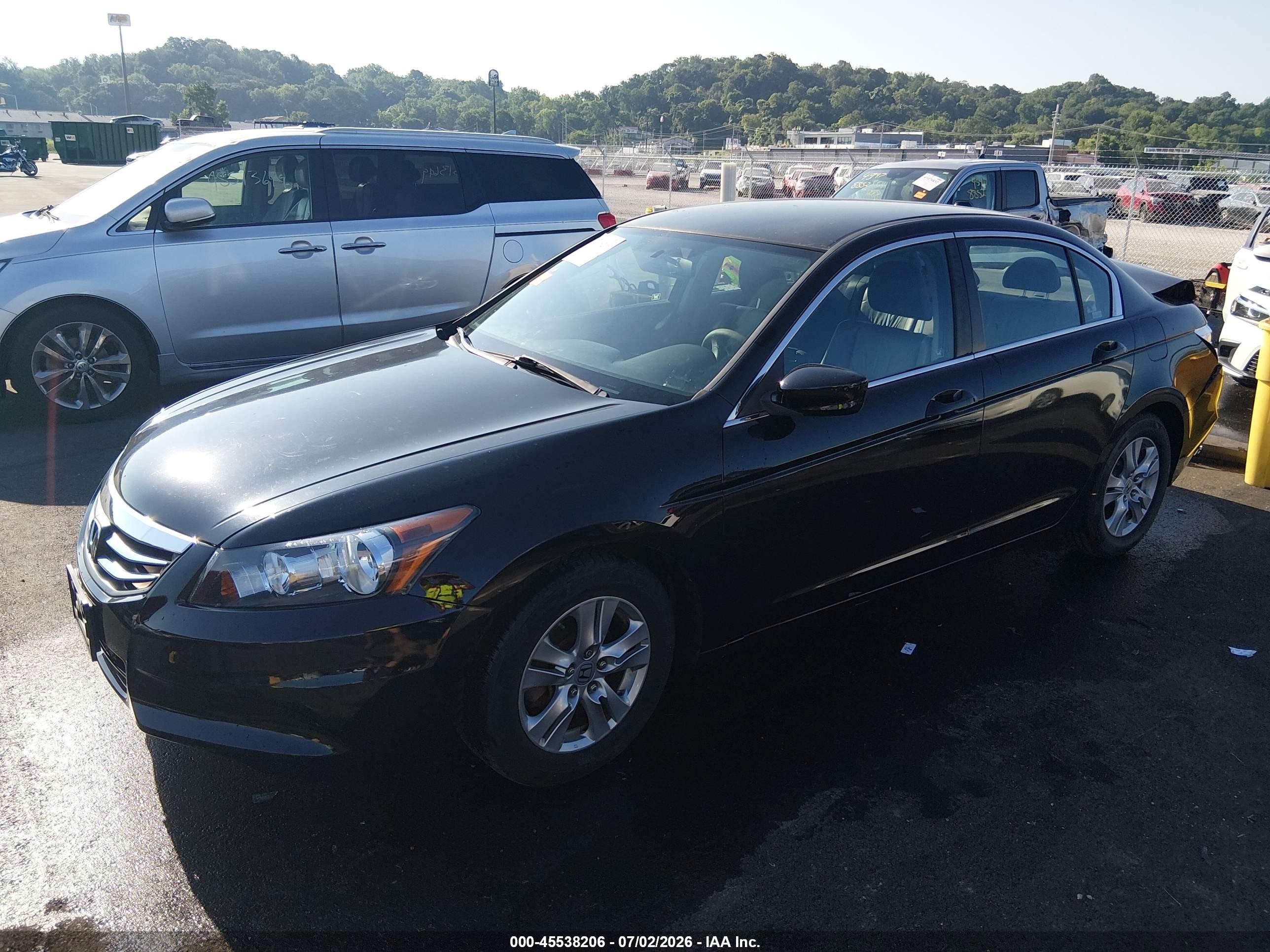 2011 Honda Accord 2.4 Se Black vin: 1HGCP2F67BA043121