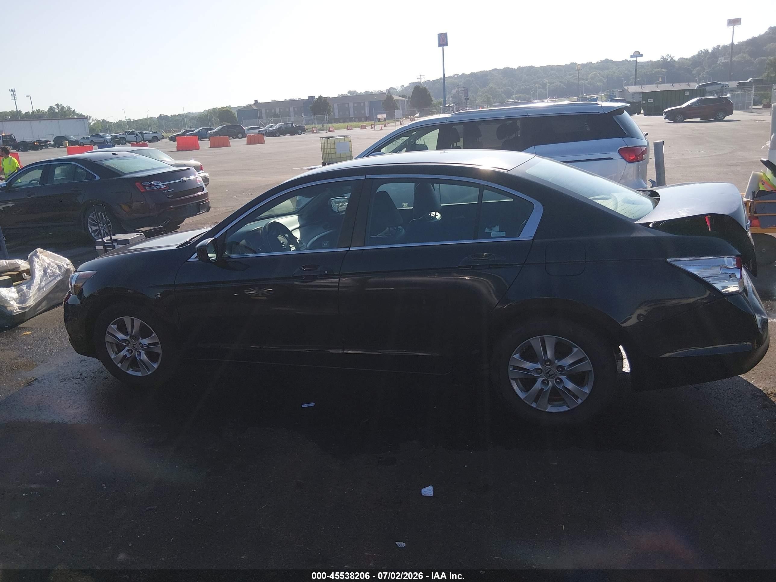 2011 Honda Accord 2.4 Se Black vin: 1HGCP2F67BA043121