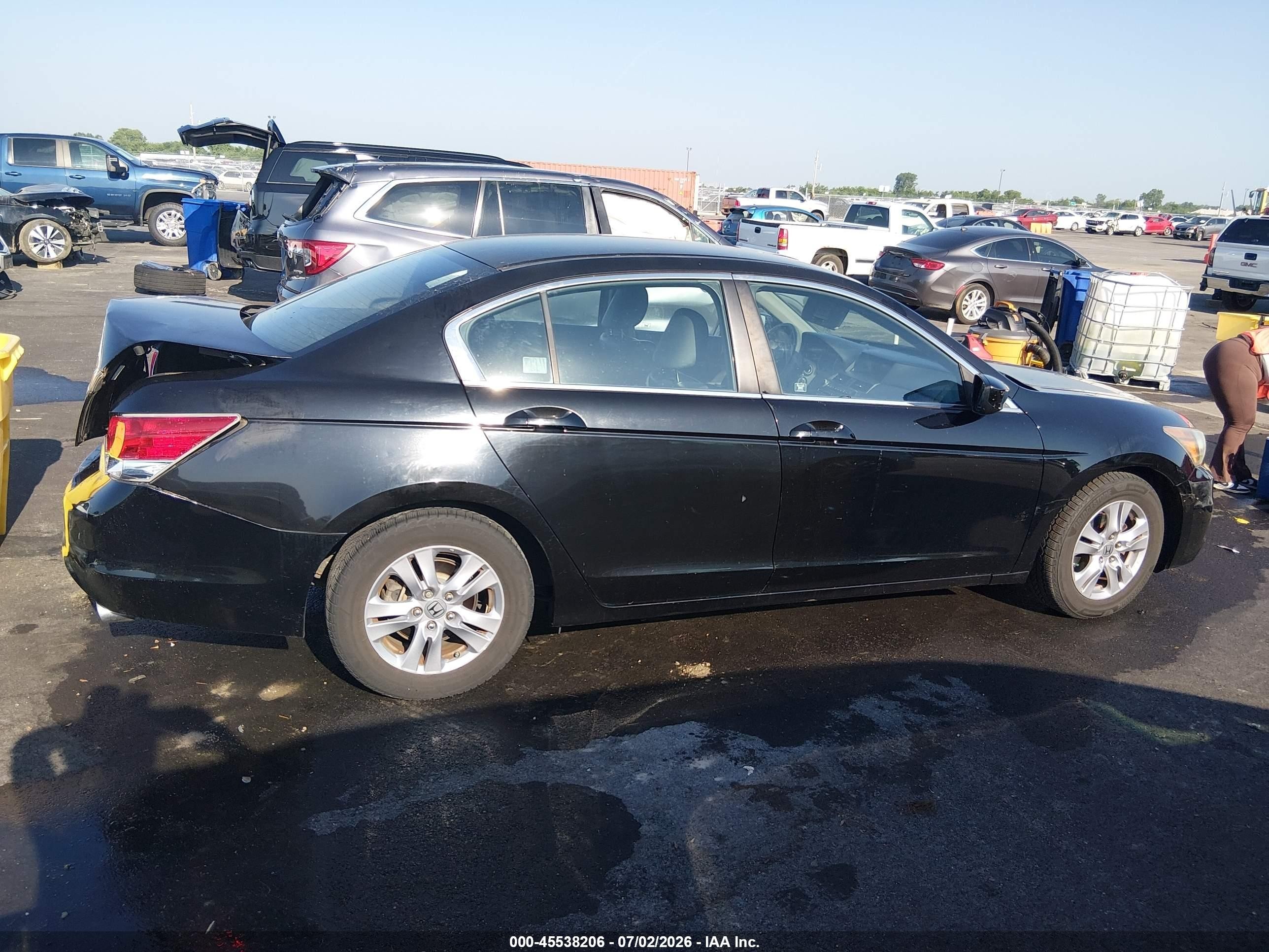 2011 Honda Accord 2.4 Se Black vin: 1HGCP2F67BA043121