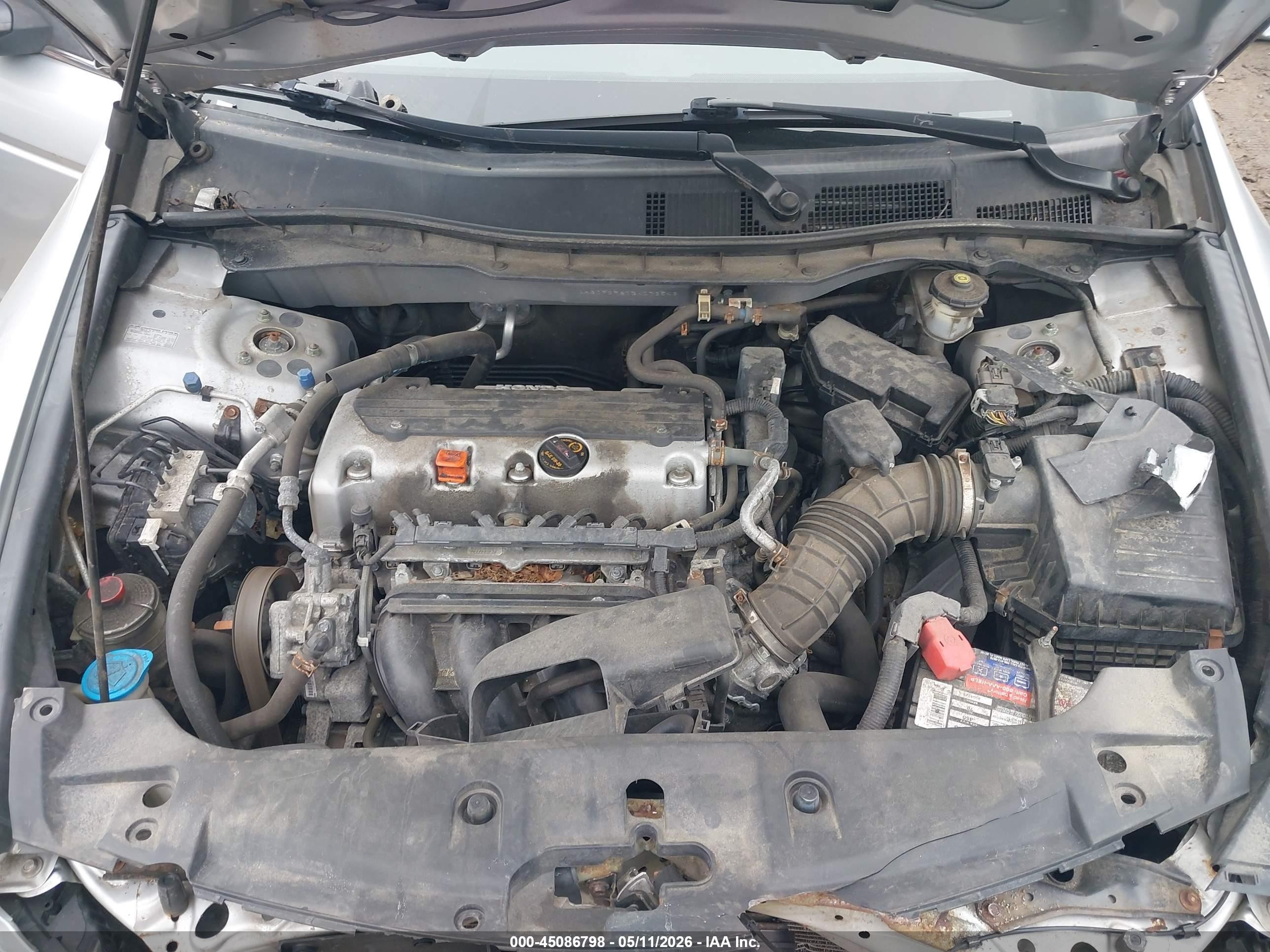 2011 Honda Accord 2.4 Se Silver vin: 1HGCP2F67BA073543