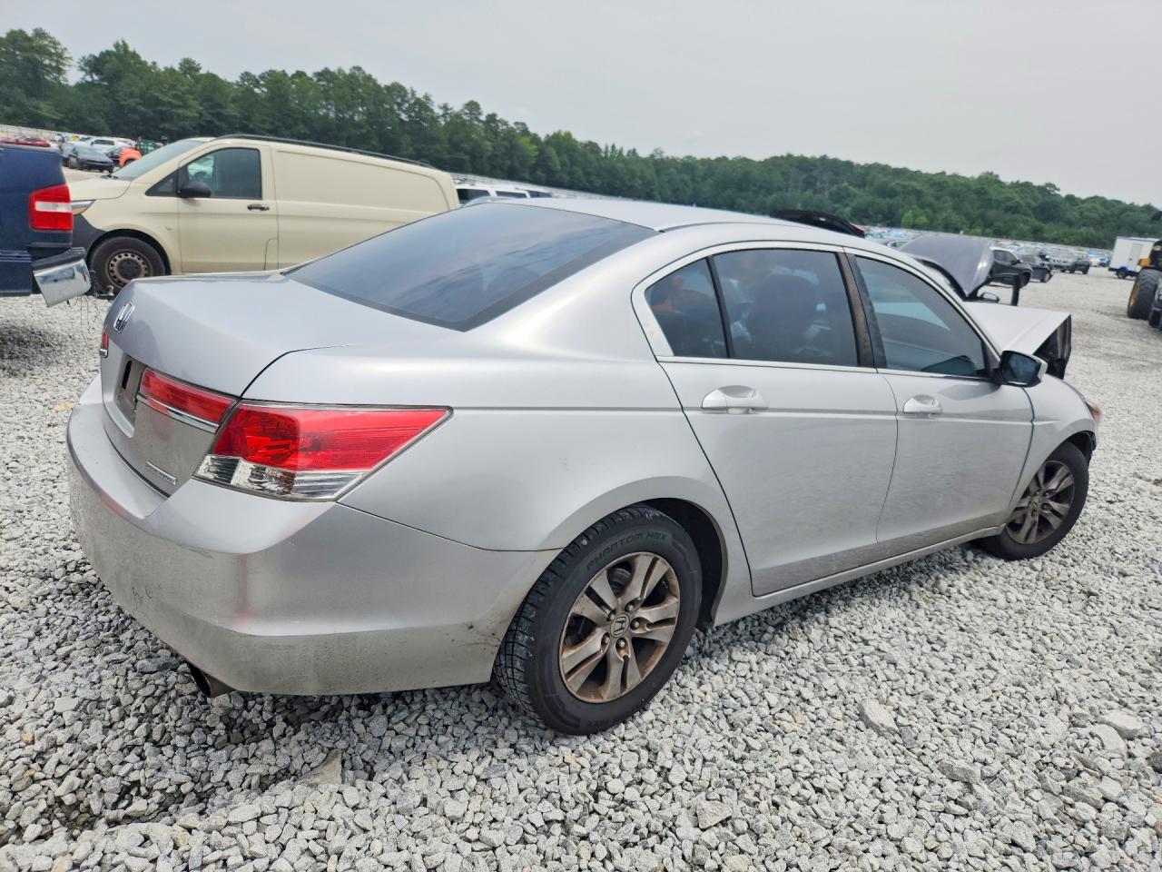 2011 Honda Accord Se Silver vin: 1HGCP2F67BA115144