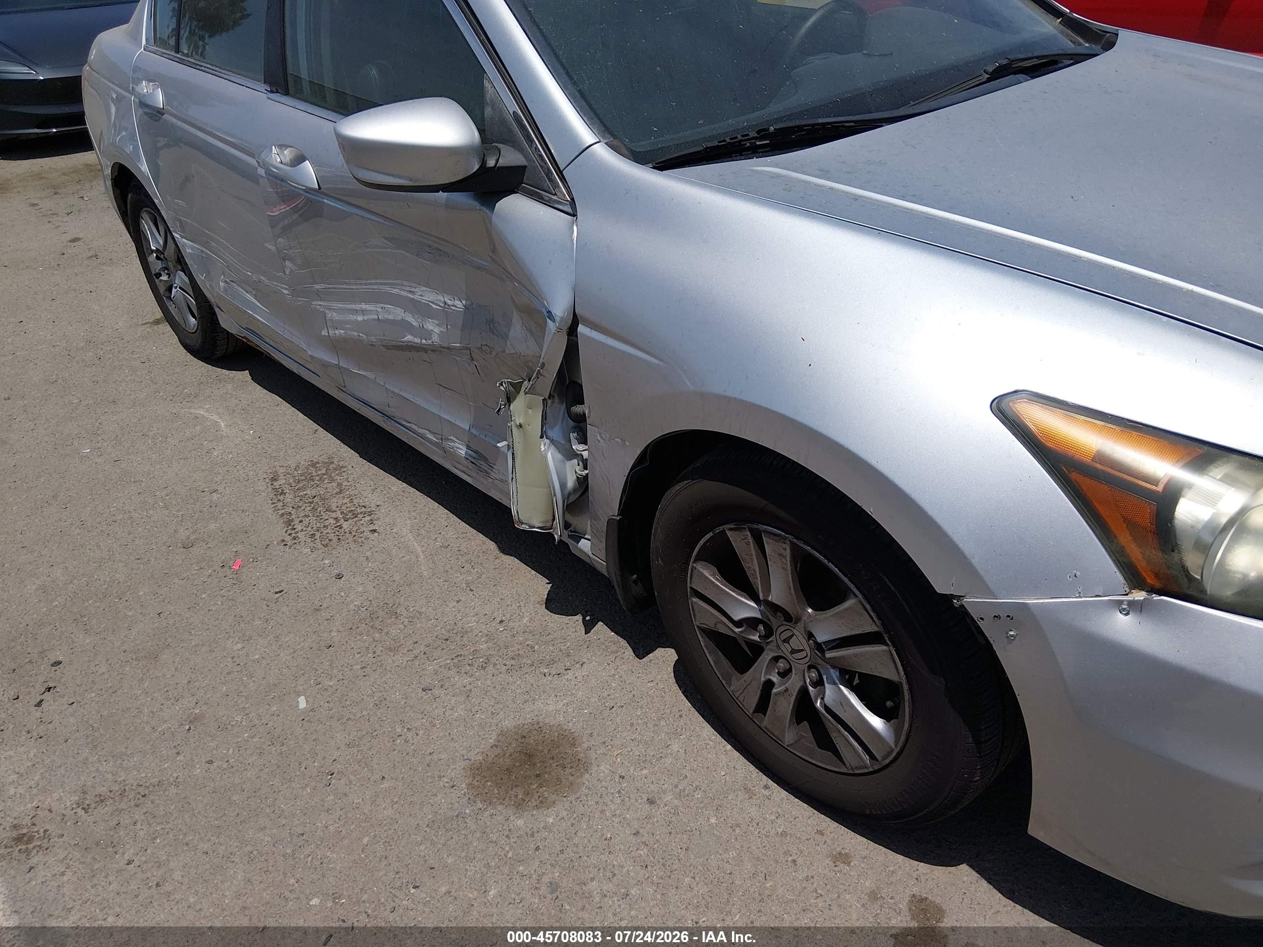 2011 Honda Accord 2.4 Se Silver vin: 1HGCP2F67BA118464