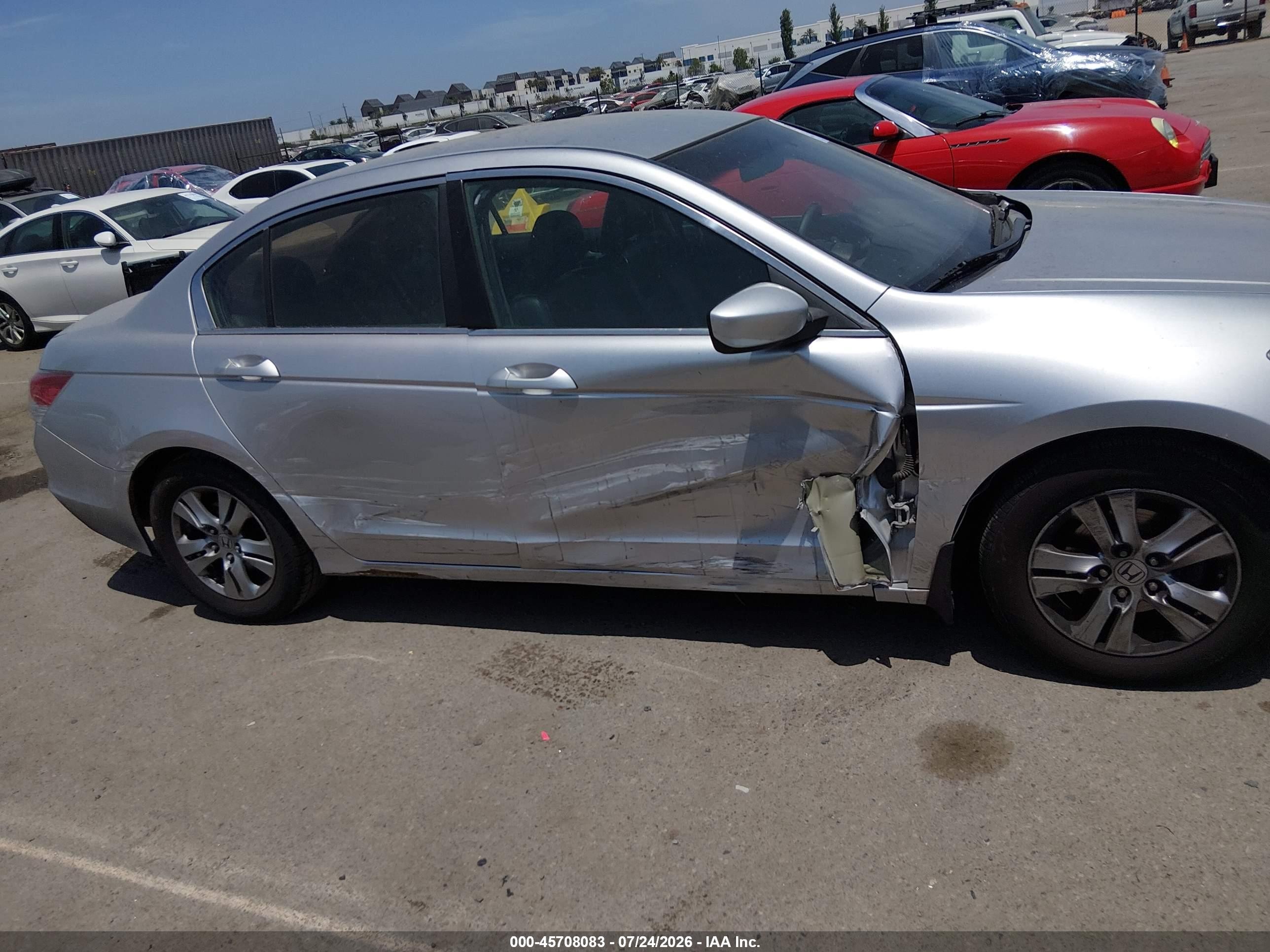 2011 Honda Accord 2.4 Se Silver vin: 1HGCP2F67BA118464