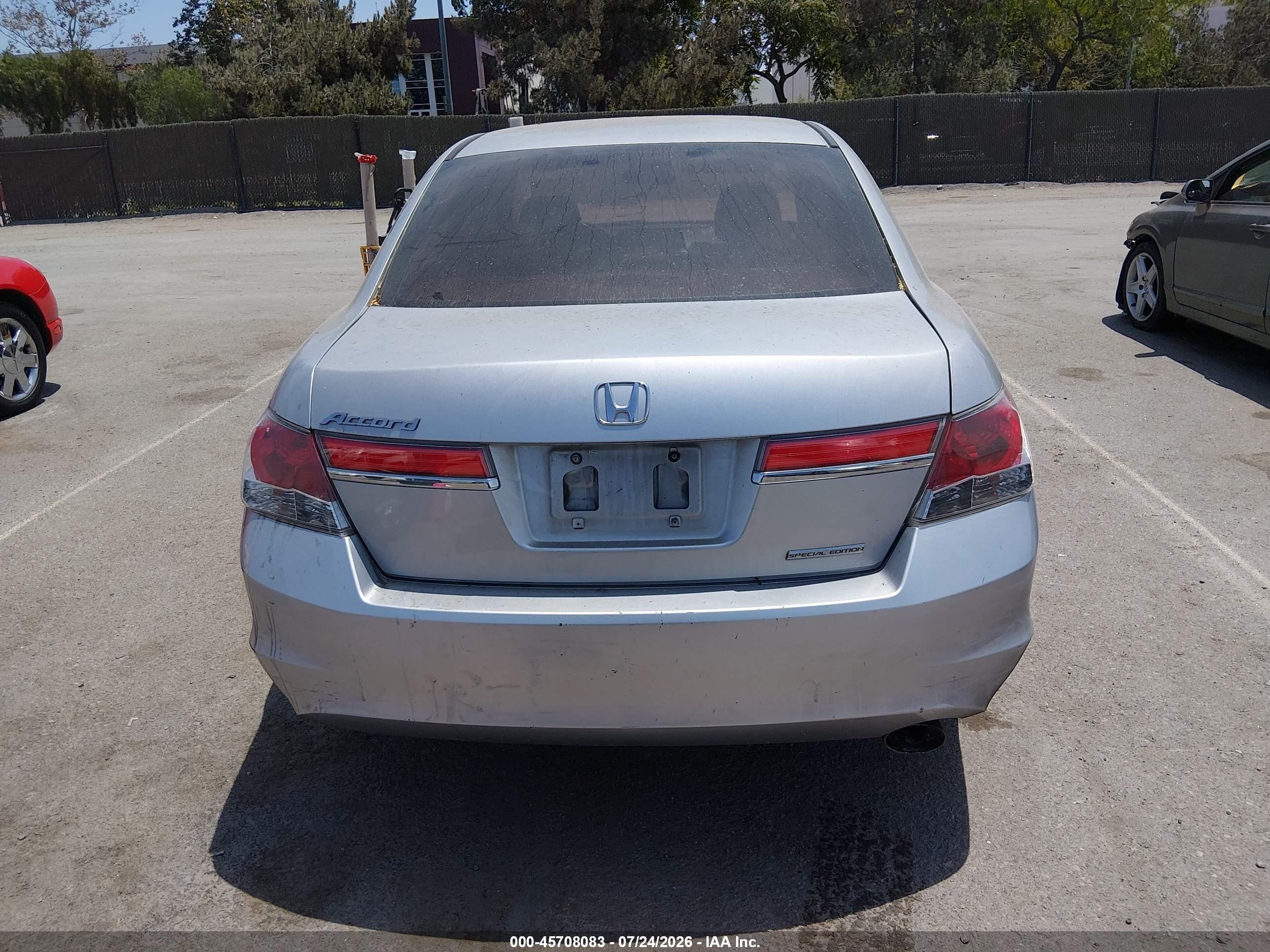 2011 Honda Accord 2.4 Se Silver vin: 1HGCP2F67BA118464