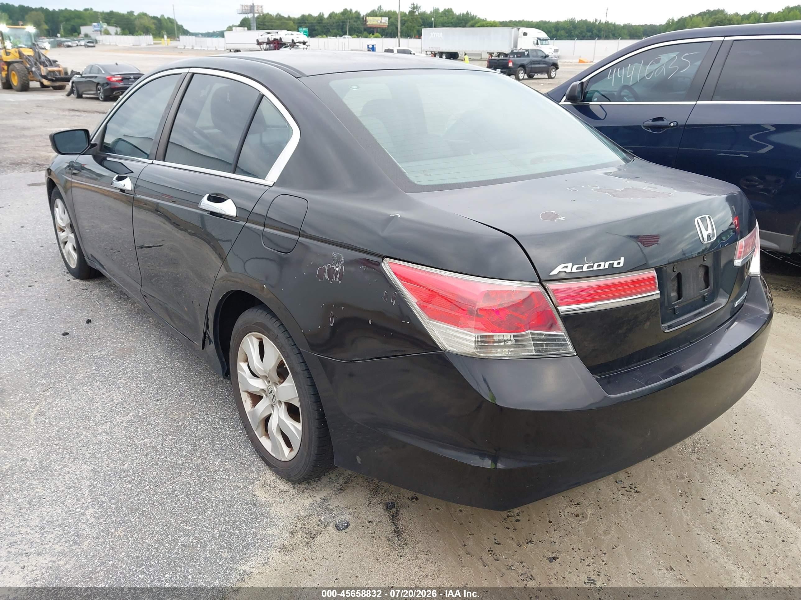 2011 Honda Accord 2.4 Se Черный vin: 1HGCP2F67BA130453