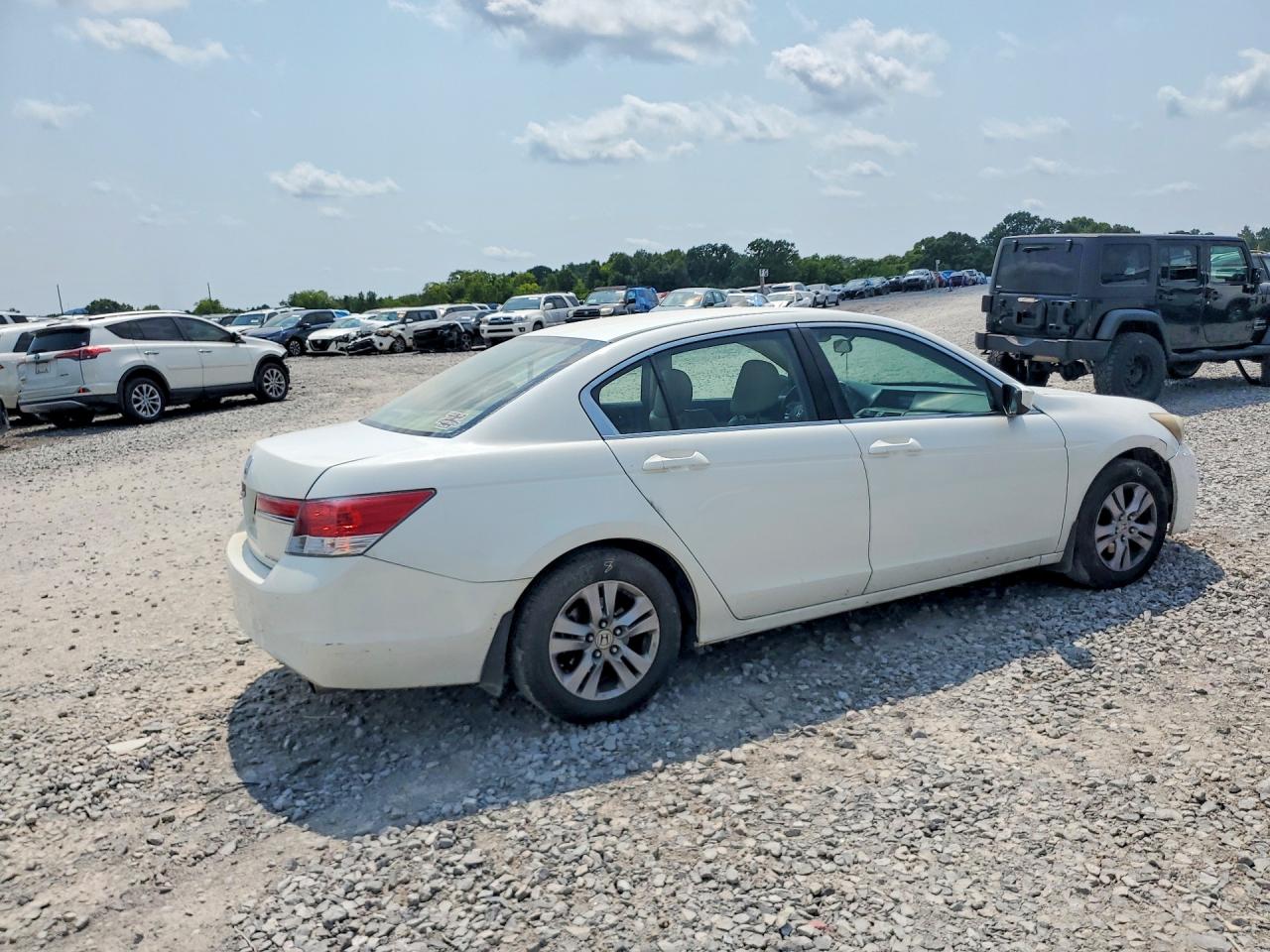 2012 Honda Accord Se White vin: 1HGCP2F67CA005759