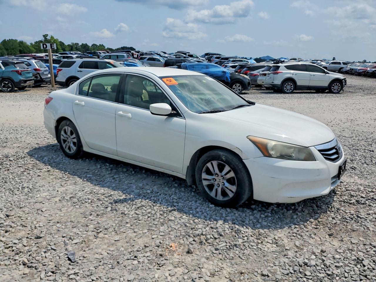 2012 Honda Accord Se White vin: 1HGCP2F67CA005759
