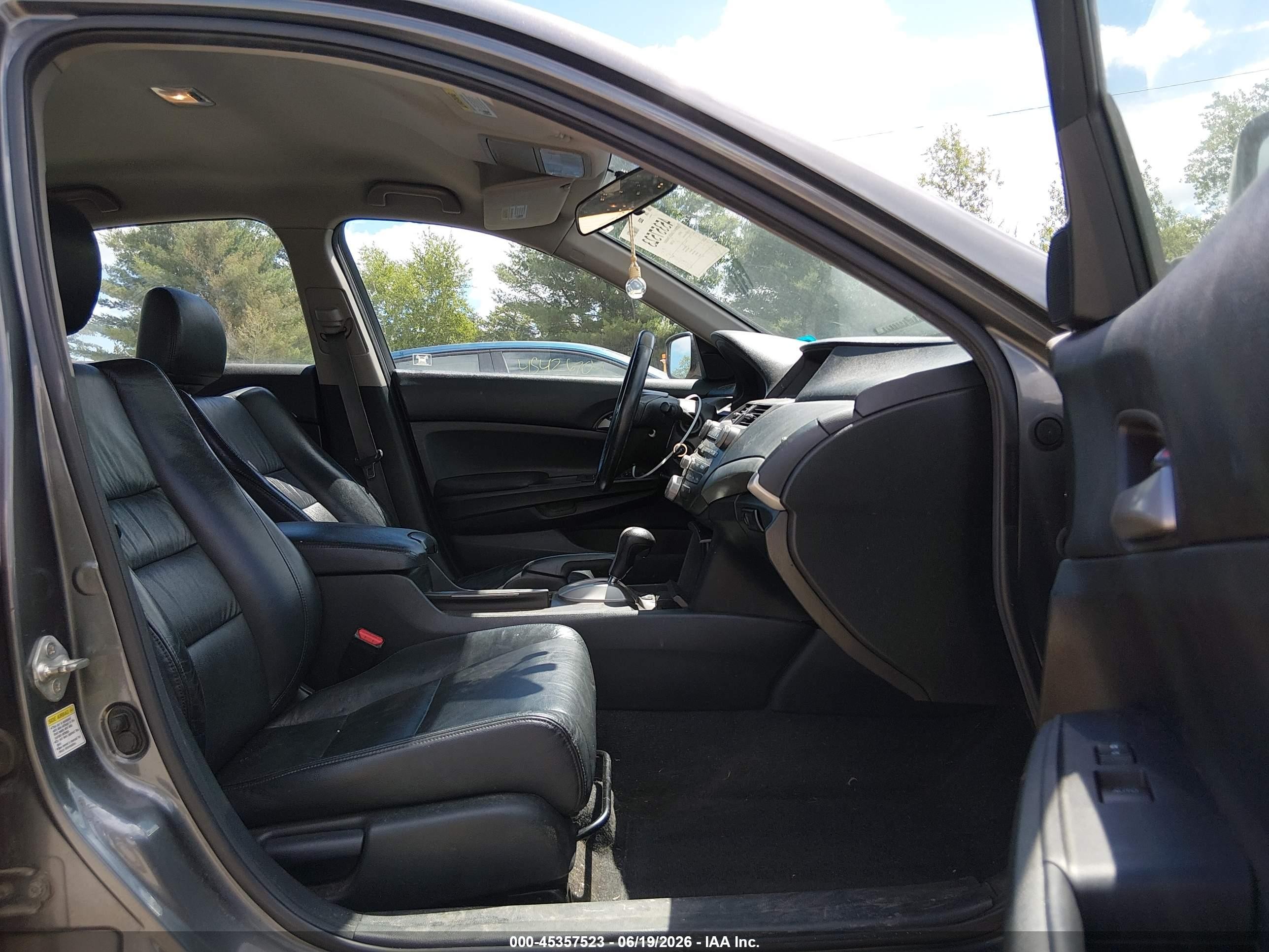 2012 Honda Accord 2.4 Se Gray vin: 1HGCP2F67CA014316
