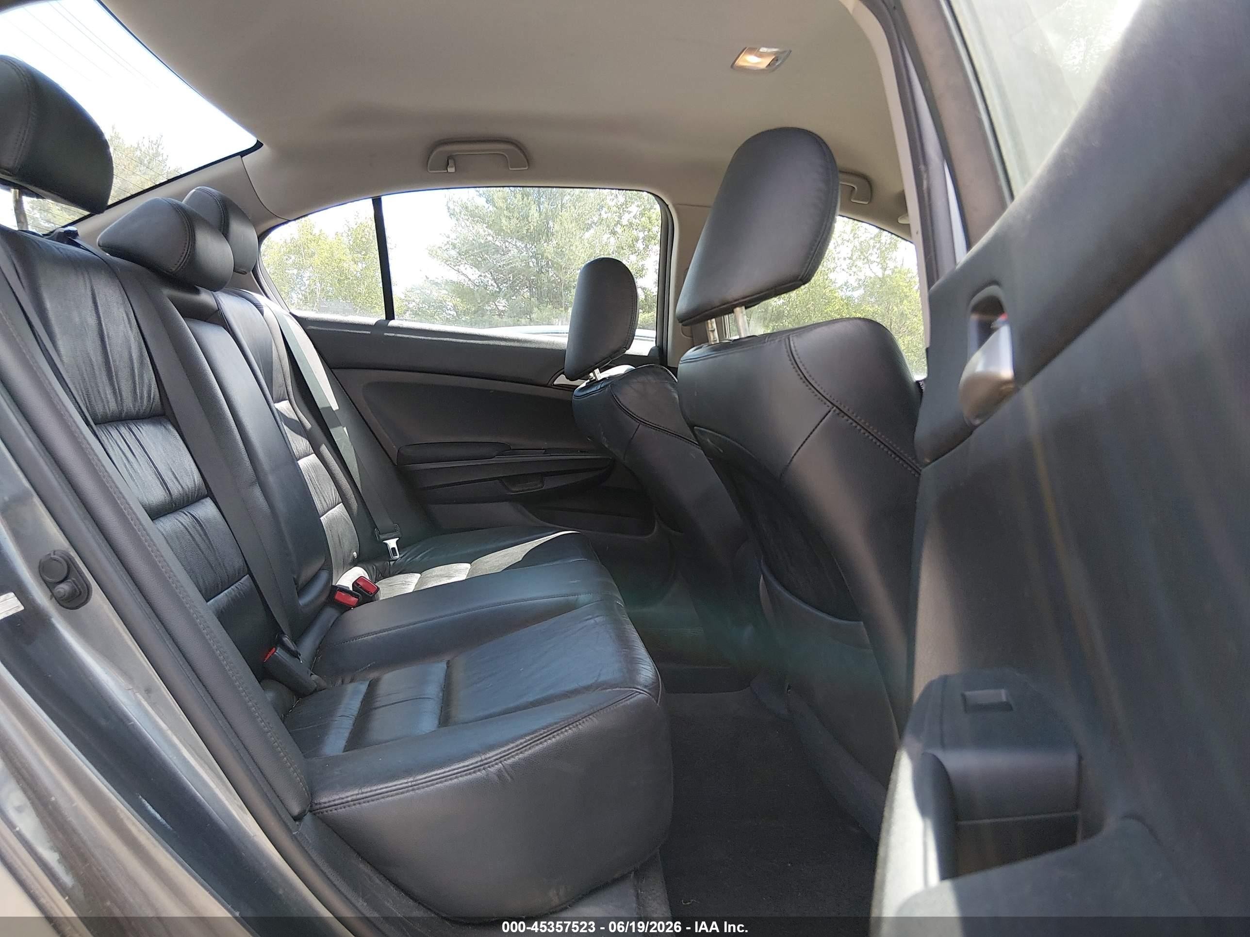 2012 Honda Accord 2.4 Se Gray vin: 1HGCP2F67CA014316