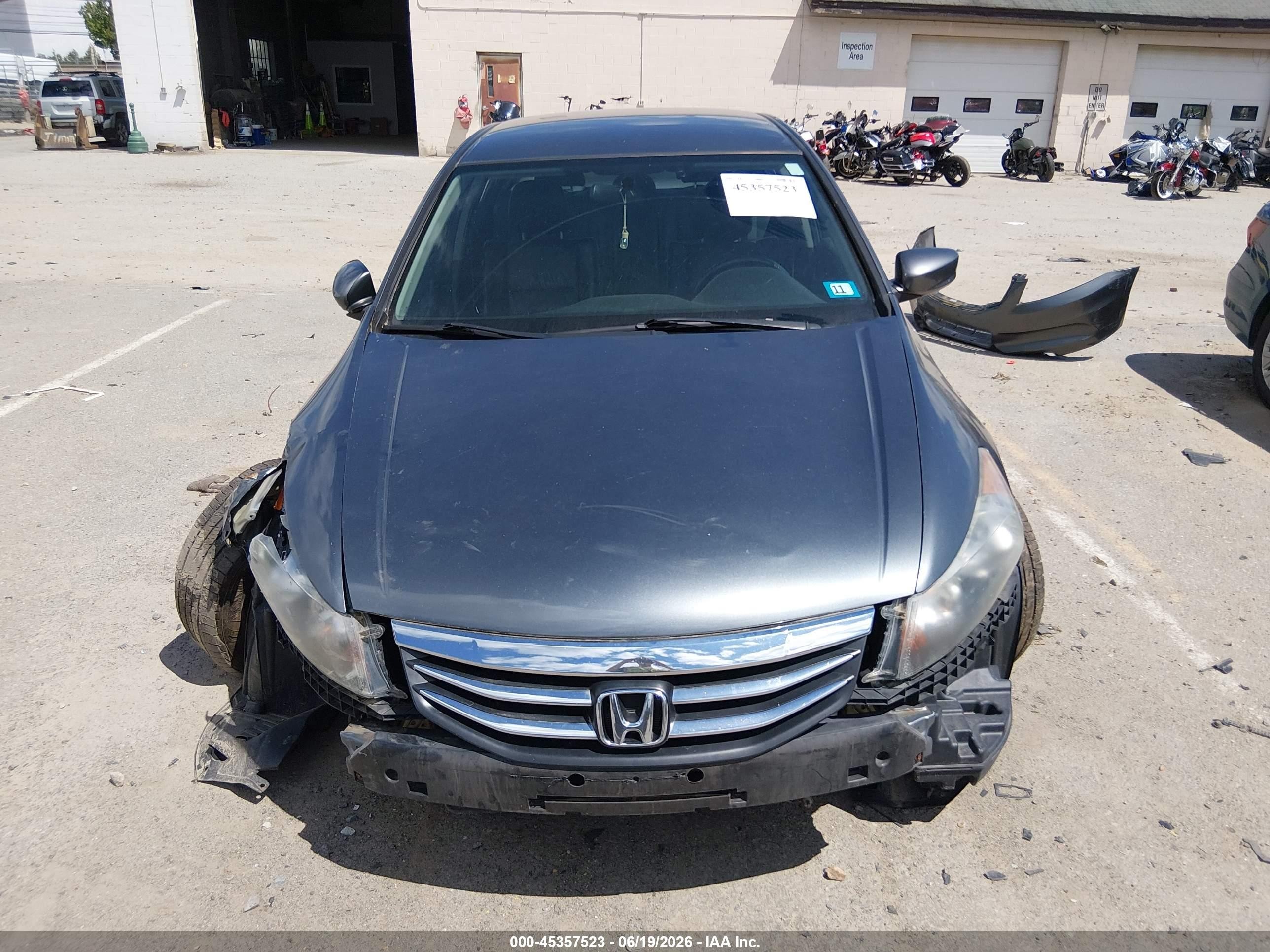 2012 Honda Accord 2.4 Se Gray vin: 1HGCP2F67CA014316
