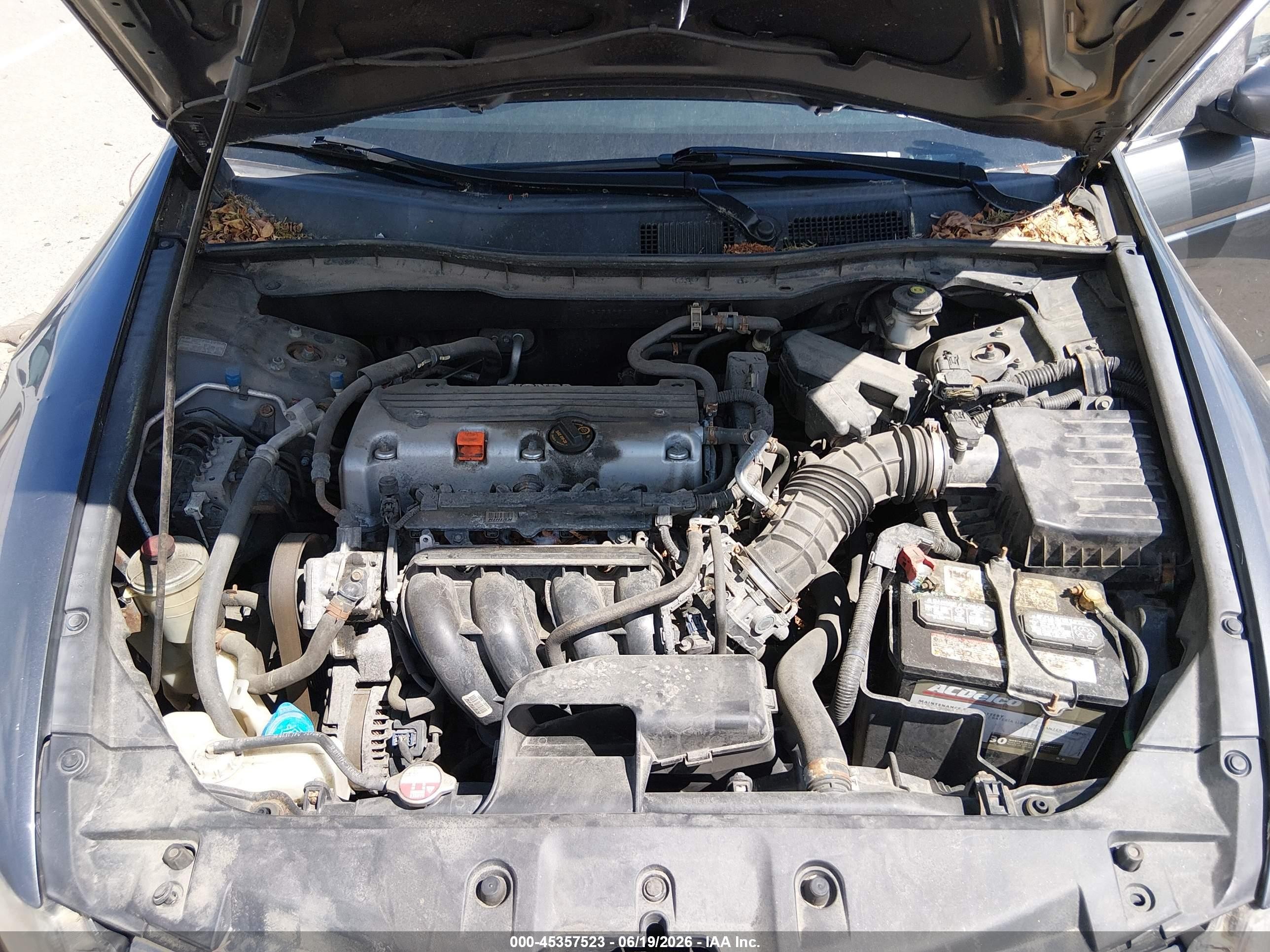 2012 Honda Accord 2.4 Se Gray vin: 1HGCP2F67CA014316