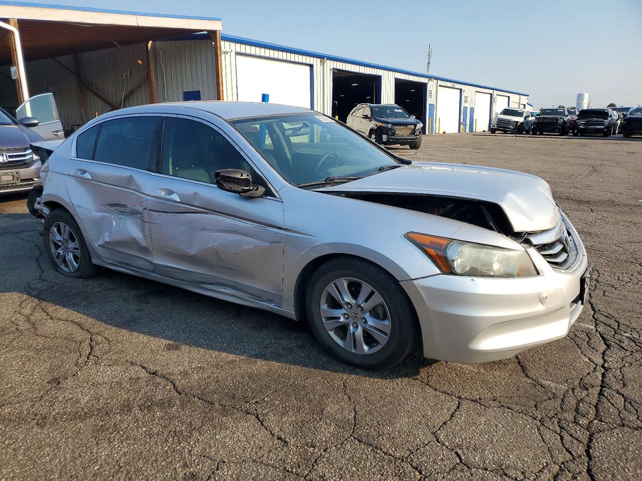 2012 Honda Accord Se Gray vin: 1HGCP2F67CA015448