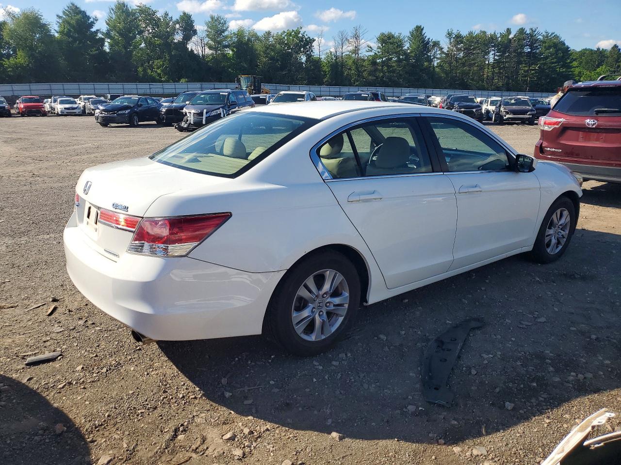 2012 Honda Accord Se Белый vin: 1HGCP2F67CA020617