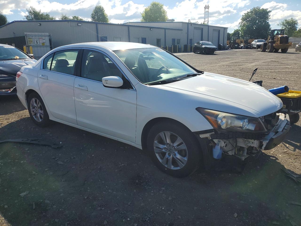 2012 Honda Accord Se Белый vin: 1HGCP2F67CA020617