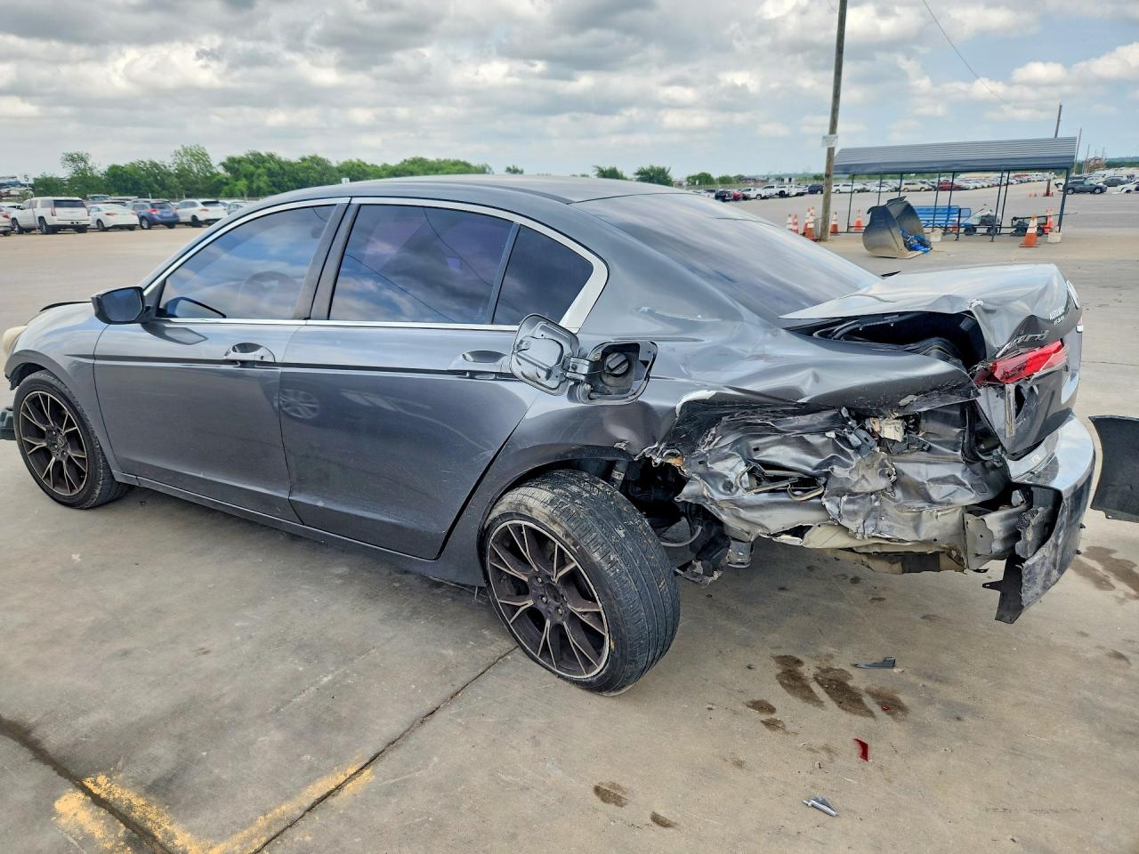 2012 Honda Accord Se Gray vin: 1HGCP2F67CA023114