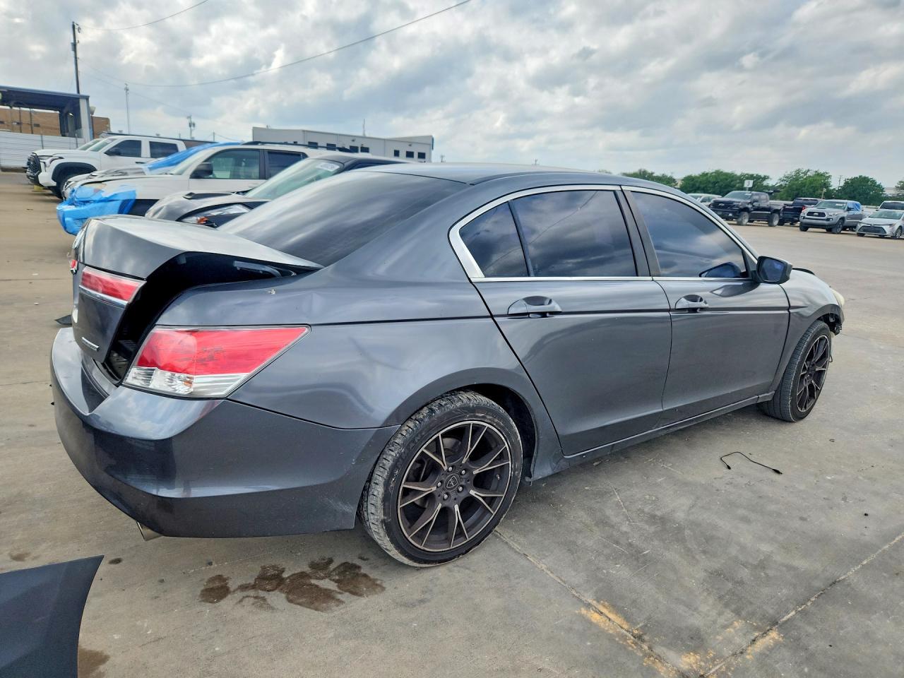 2012 Honda Accord Se Gray vin: 1HGCP2F67CA023114