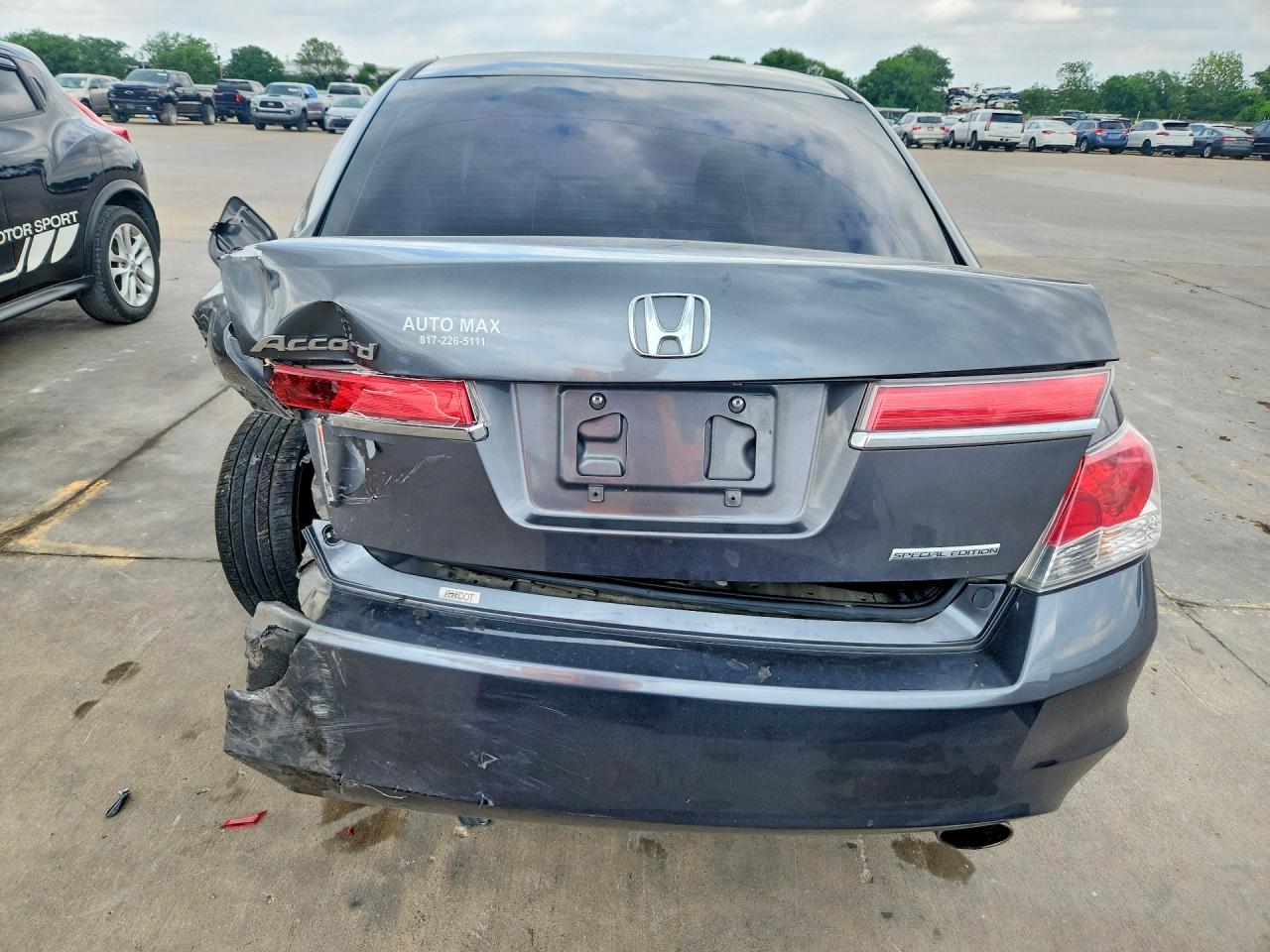 2012 Honda Accord Se Gray vin: 1HGCP2F67CA023114