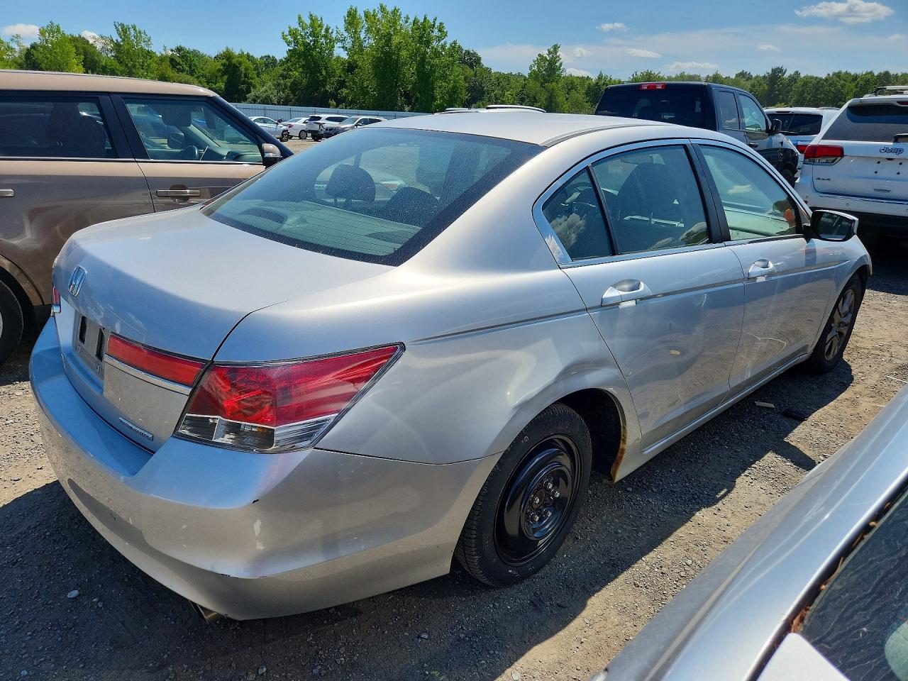 2012 Honda Accord Se Серебряный vin: 1HGCP2F67CA023565