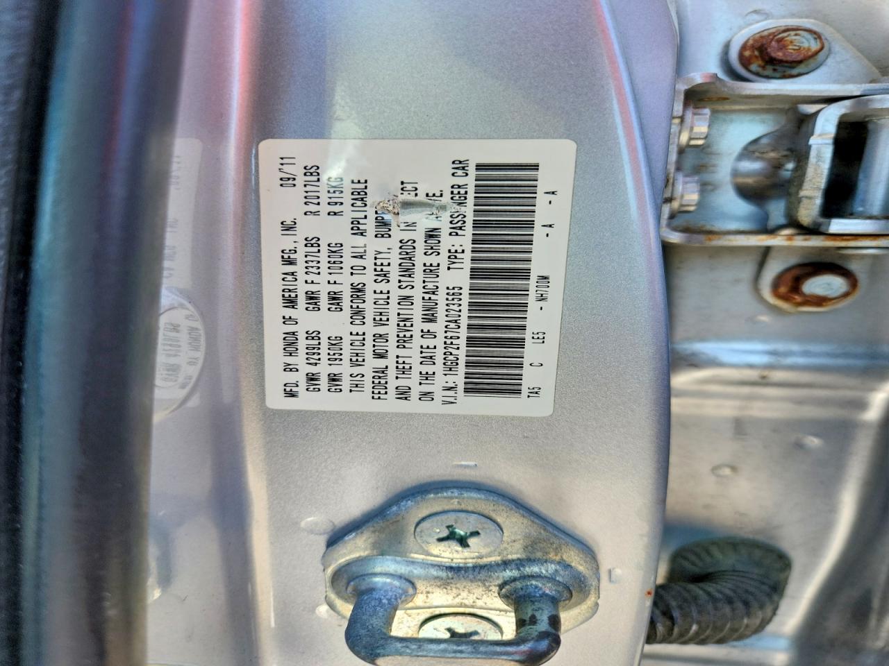 2012 Honda Accord Se Серебряный vin: 1HGCP2F67CA023565
