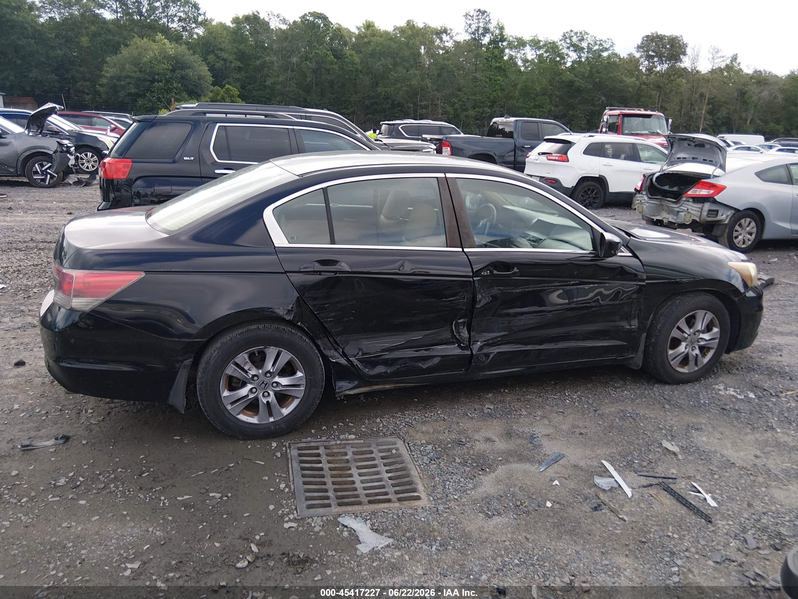 2012 Honda Accord 2.4 Se Black vin: 1HGCP2F67CA040883