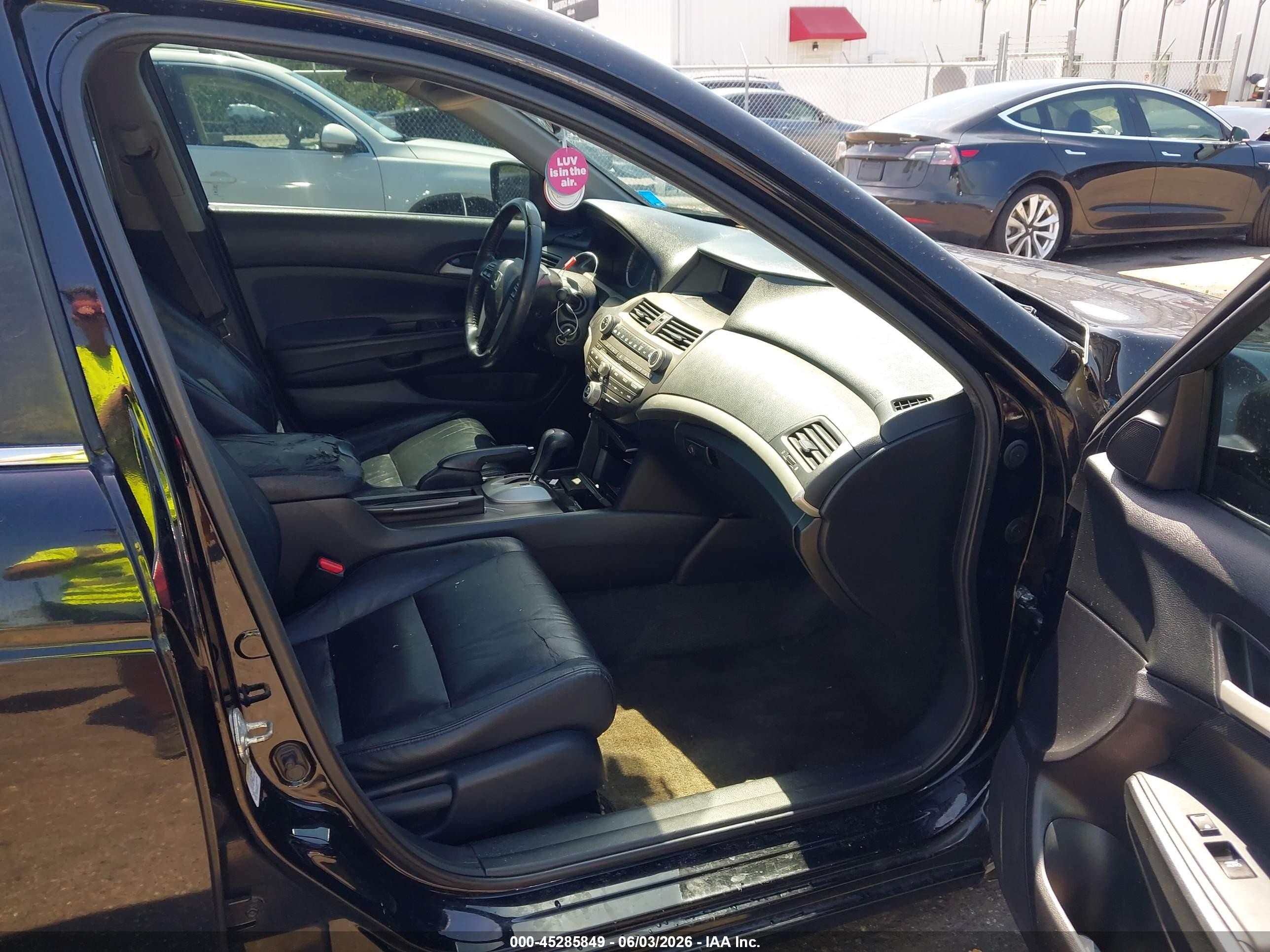 2012 Honda Accord 2.4 Se Черный vin: 1HGCP2F67CA066996