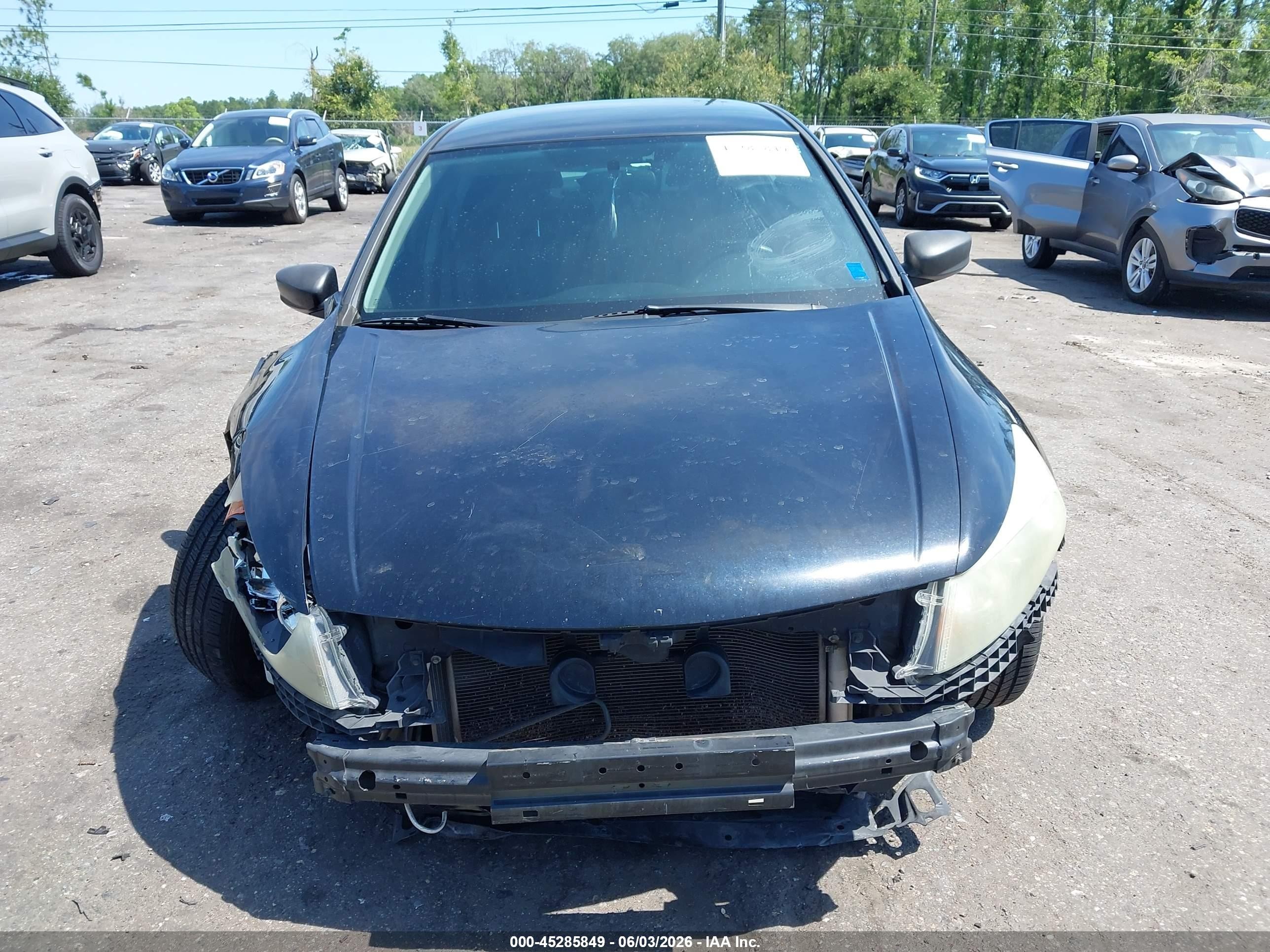 2012 Honda Accord 2.4 Se Черный vin: 1HGCP2F67CA066996