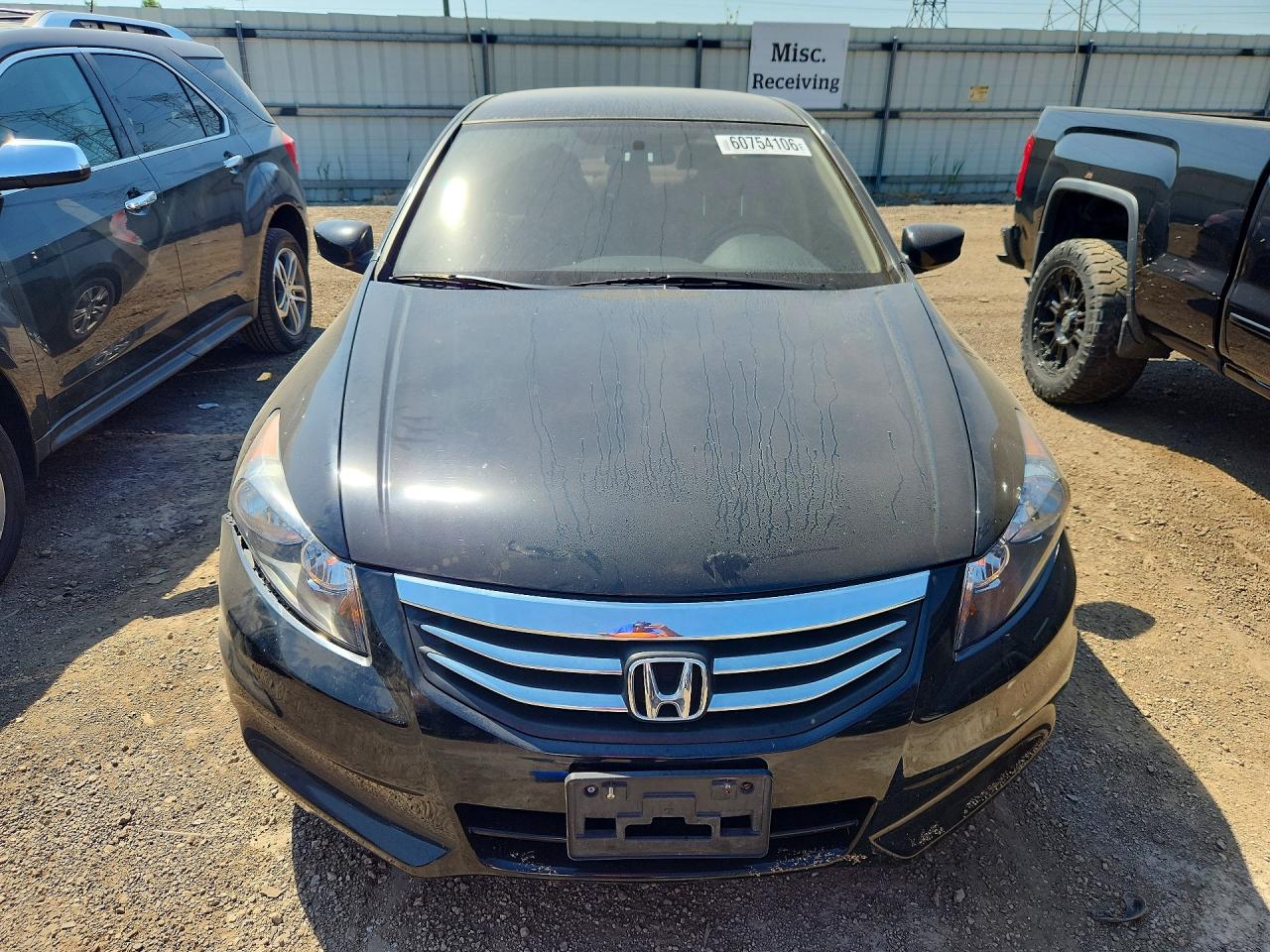 2012 Honda Accord Se Black vin: 1HGCP2F67CA068456