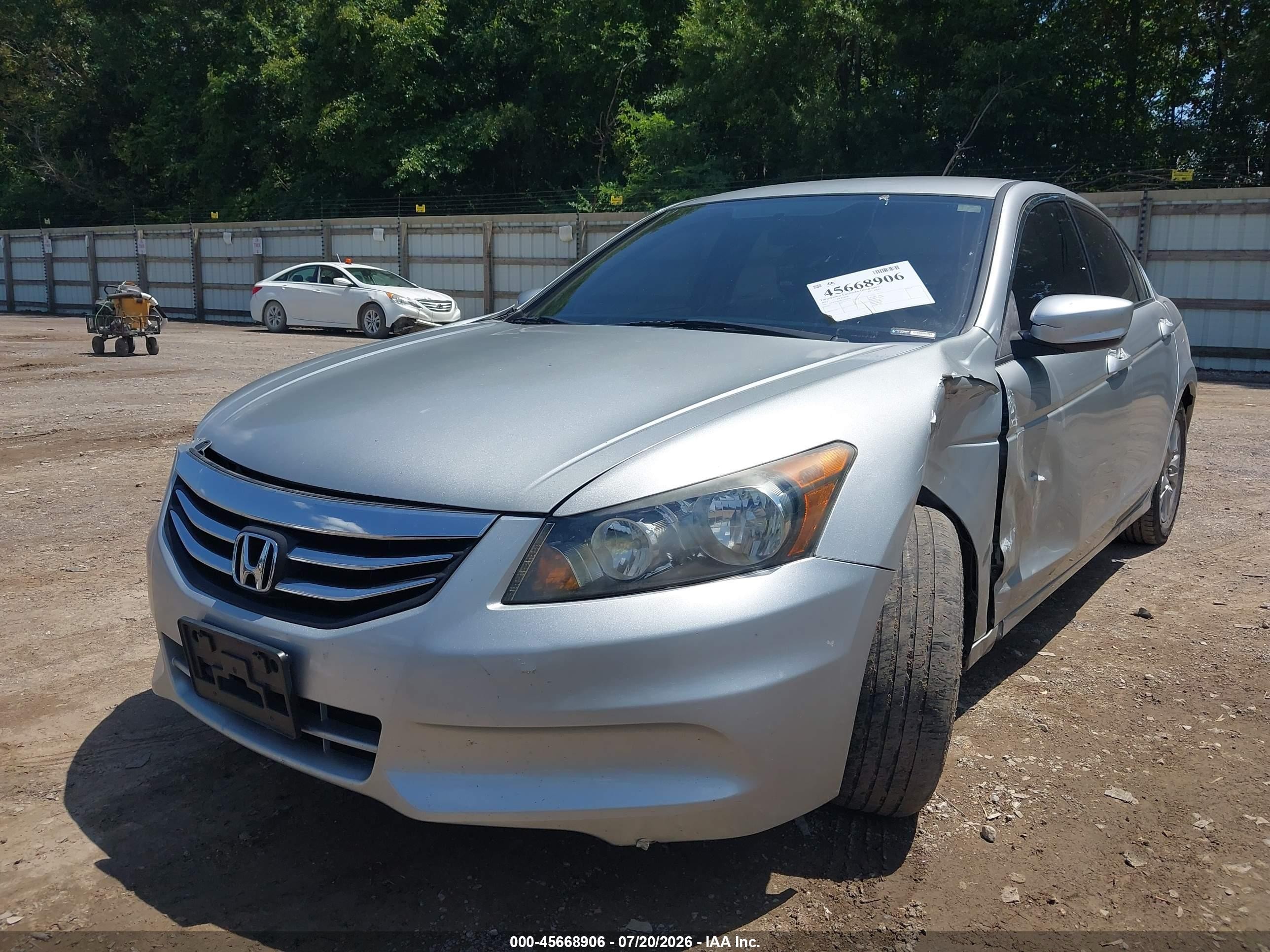 2012 Honda Accord 2.4 Se Silver vin: 1HGCP2F67CA071051