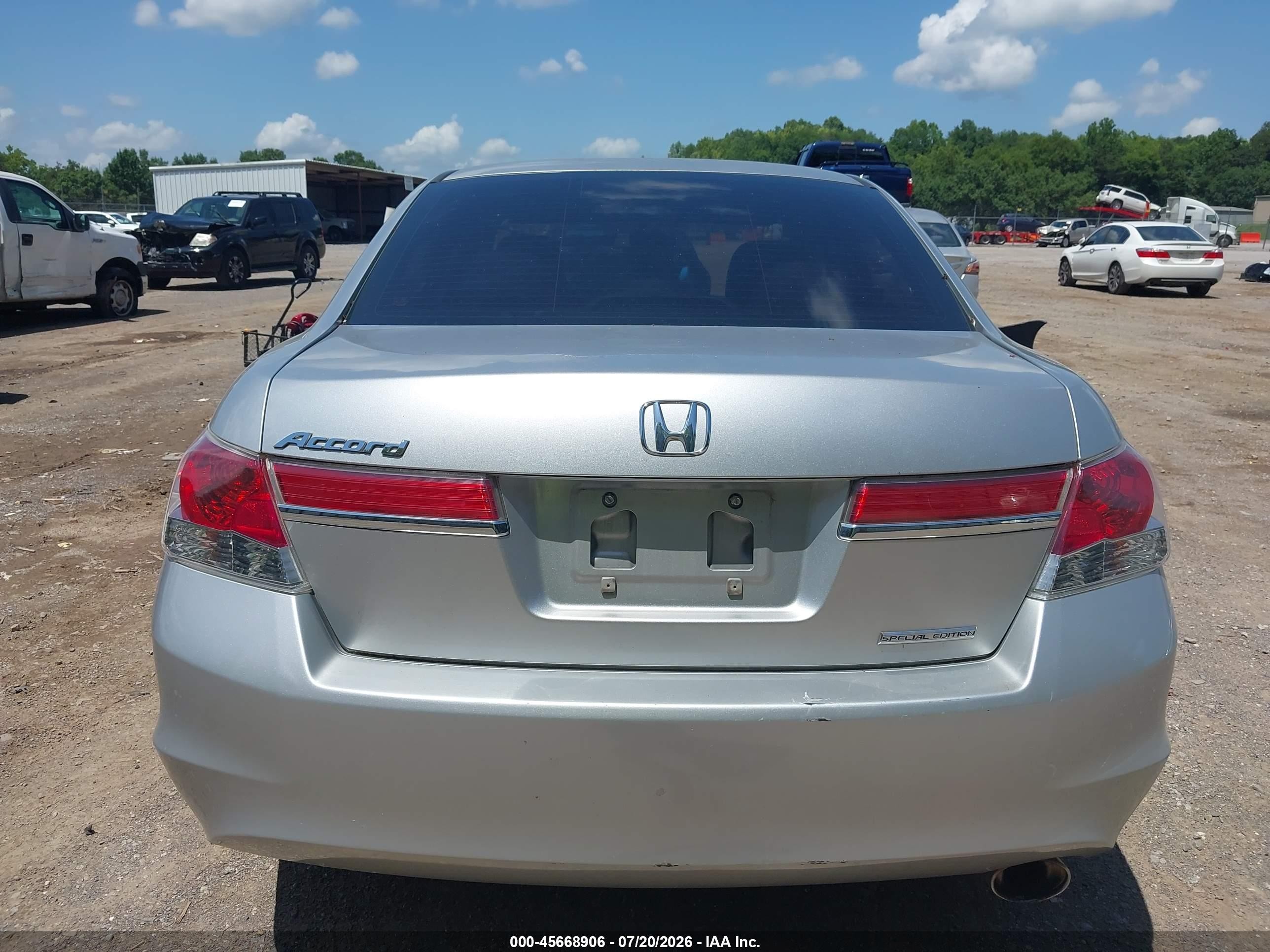 2012 Honda Accord 2.4 Se Silver vin: 1HGCP2F67CA071051