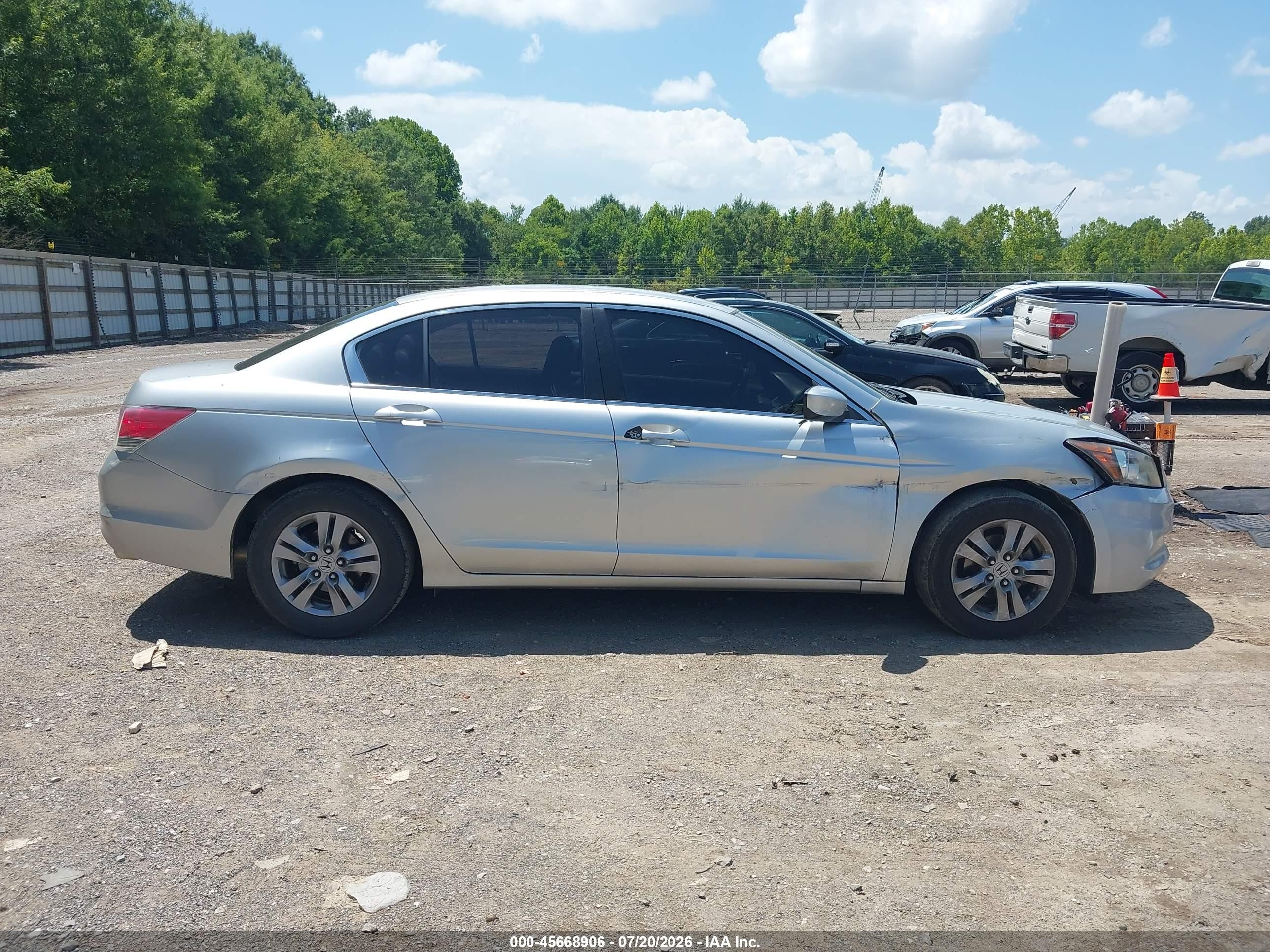 2012 Honda Accord 2.4 Se Silver vin: 1HGCP2F67CA071051