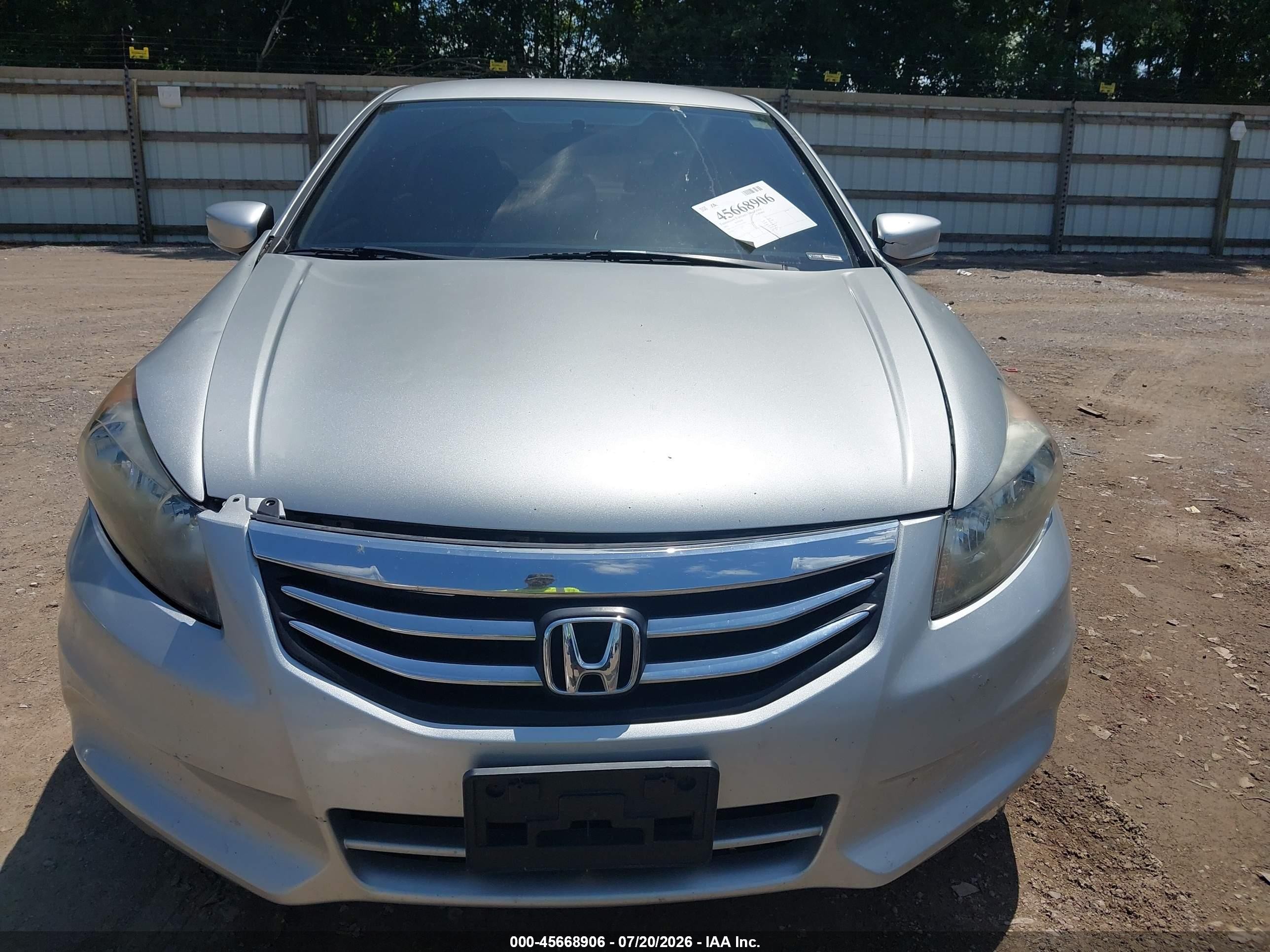2012 Honda Accord 2.4 Se Silver vin: 1HGCP2F67CA071051