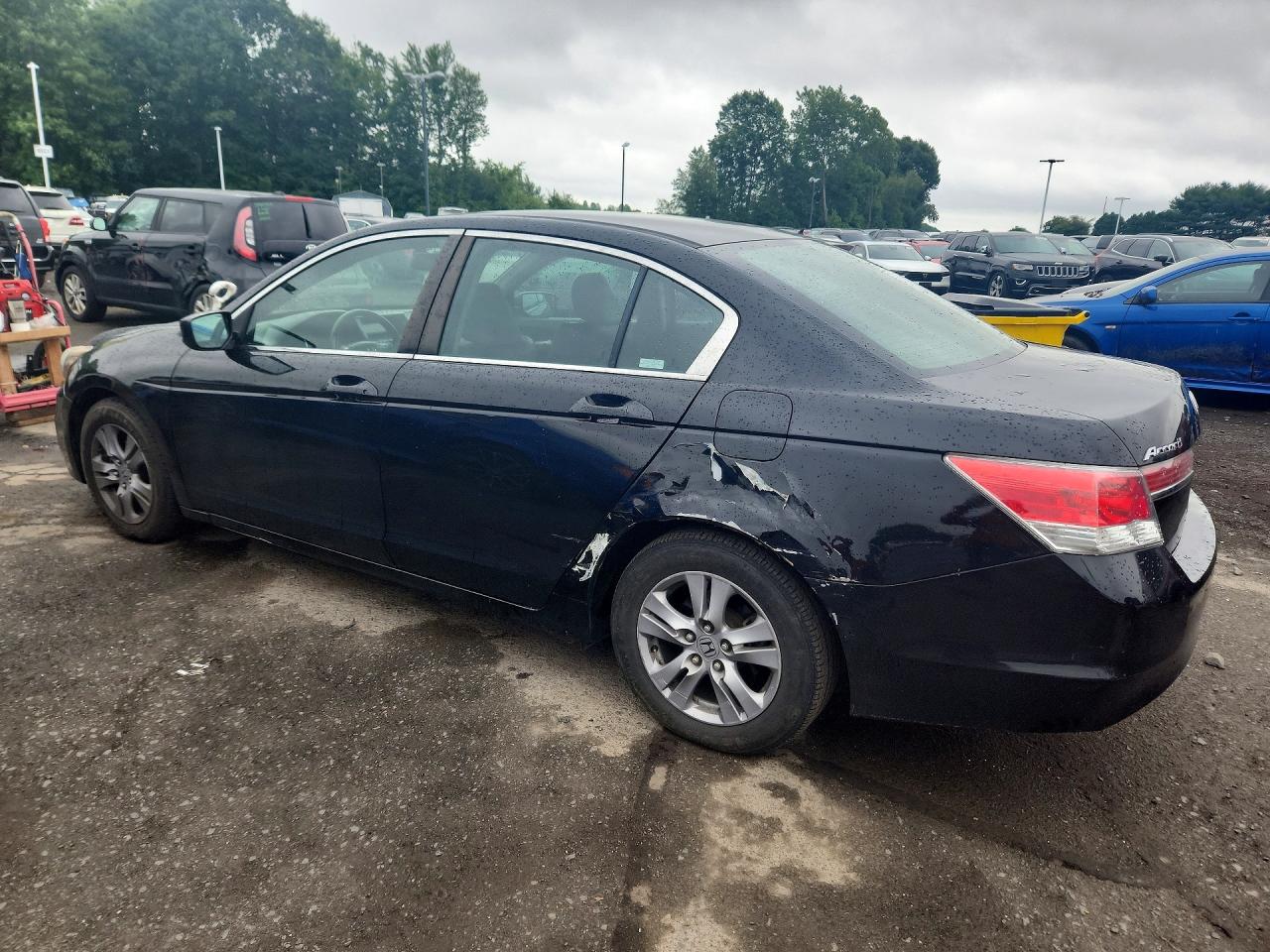 2012 Honda Accord Se Black vin: 1HGCP2F67CA078050