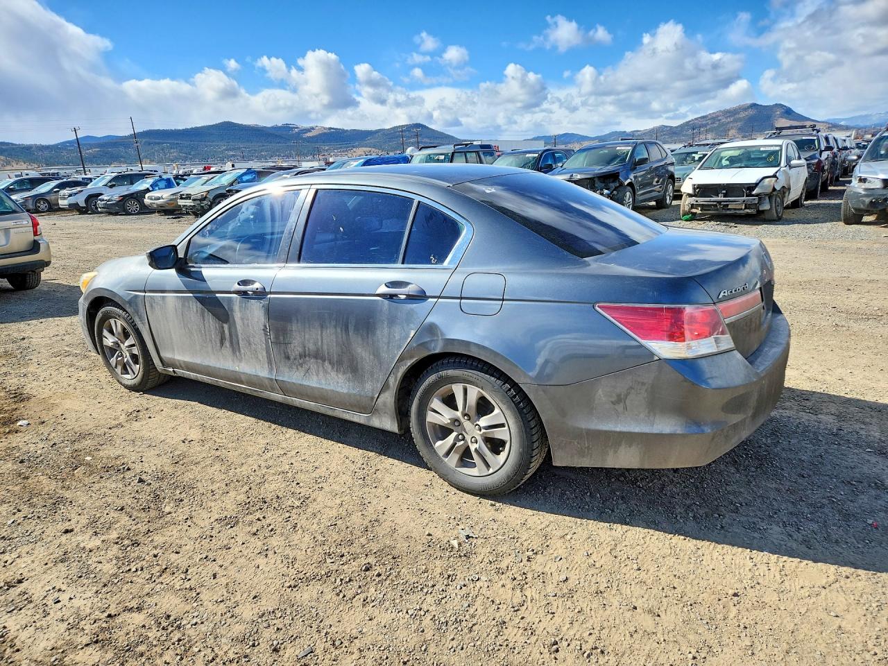 2012 Honda Accord Se Серый vin: 1HGCP2F67CA083832