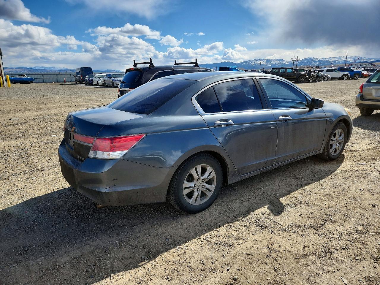 2012 Honda Accord Se Серый vin: 1HGCP2F67CA083832