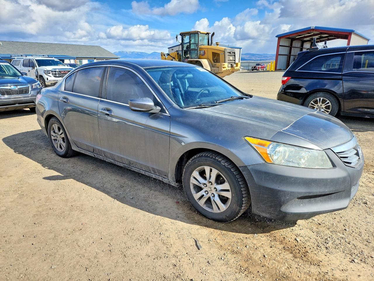 2012 Honda Accord Se Серый vin: 1HGCP2F67CA083832
