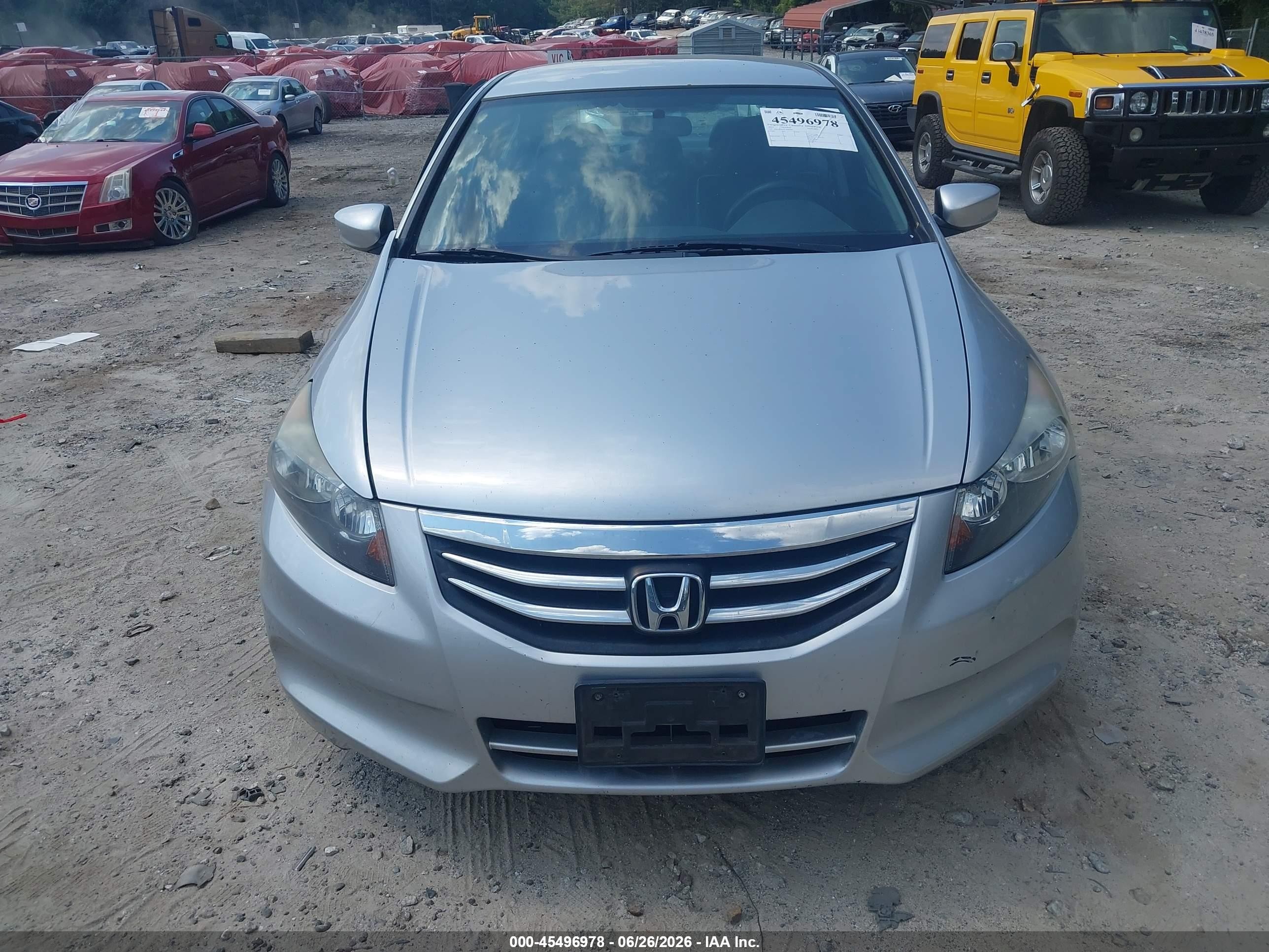 2012 Honda Accord 2.4 Se Silver vin: 1HGCP2F67CA090506
