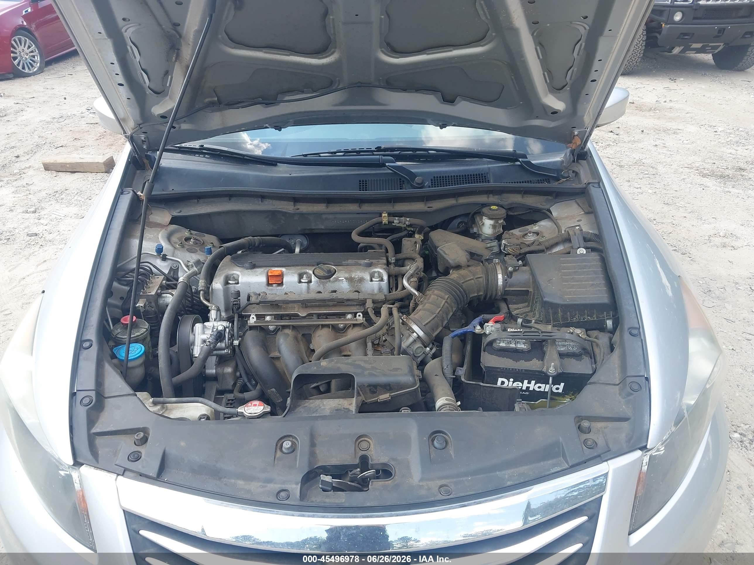 2012 Honda Accord 2.4 Se Silver vin: 1HGCP2F67CA090506