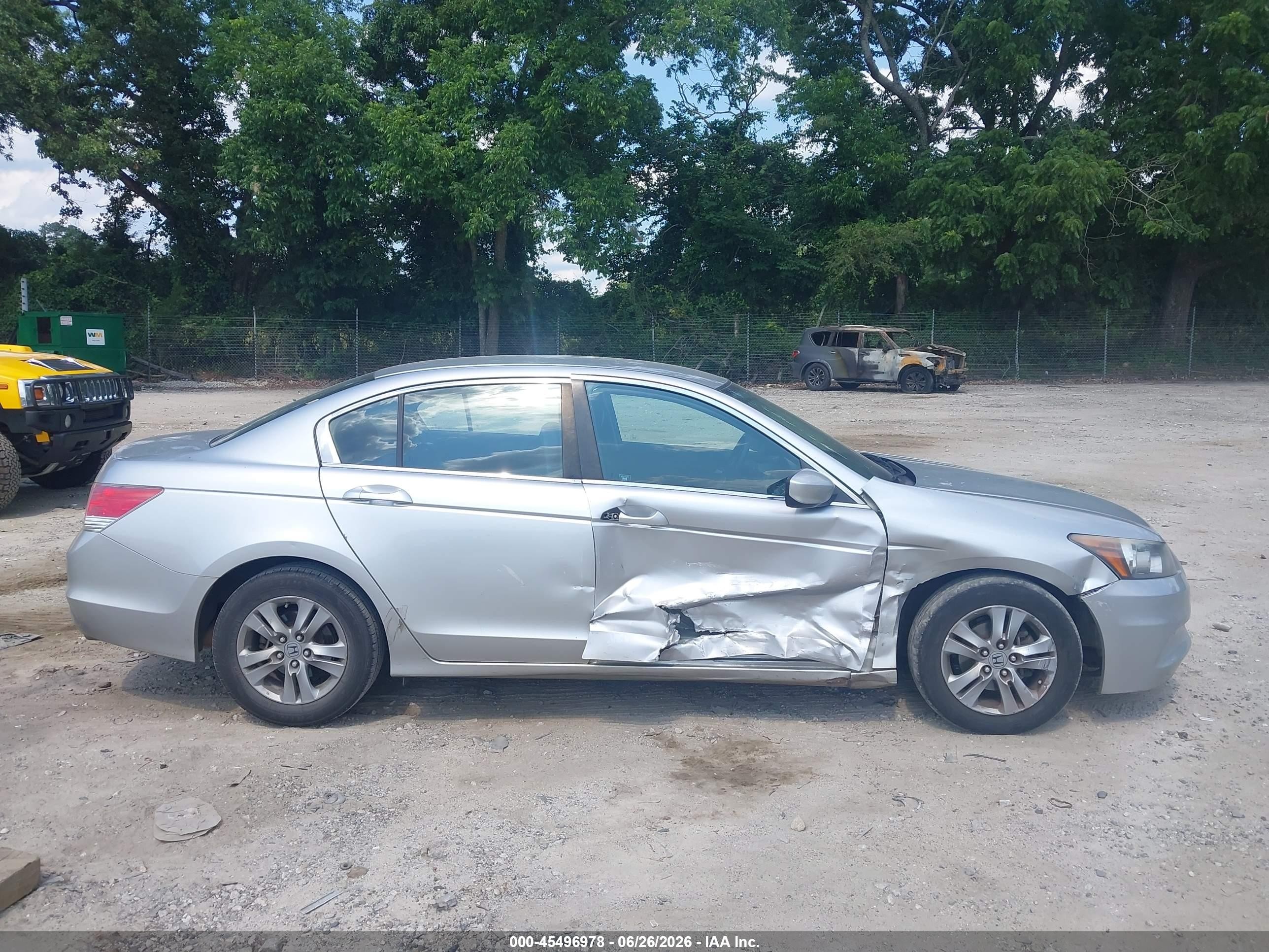 2012 Honda Accord 2.4 Se Silver vin: 1HGCP2F67CA090506