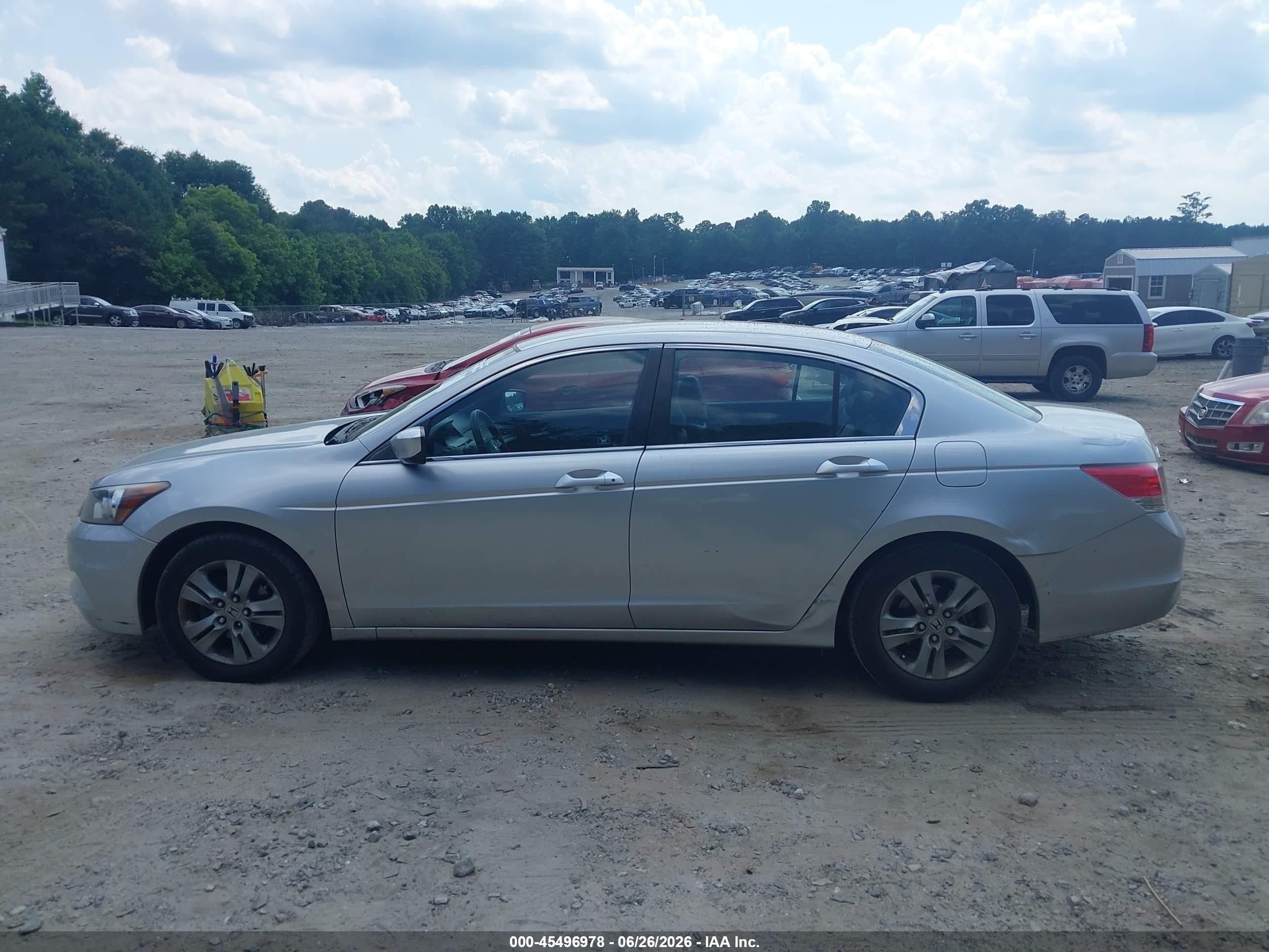 2012 Honda Accord 2.4 Se Silver vin: 1HGCP2F67CA090506