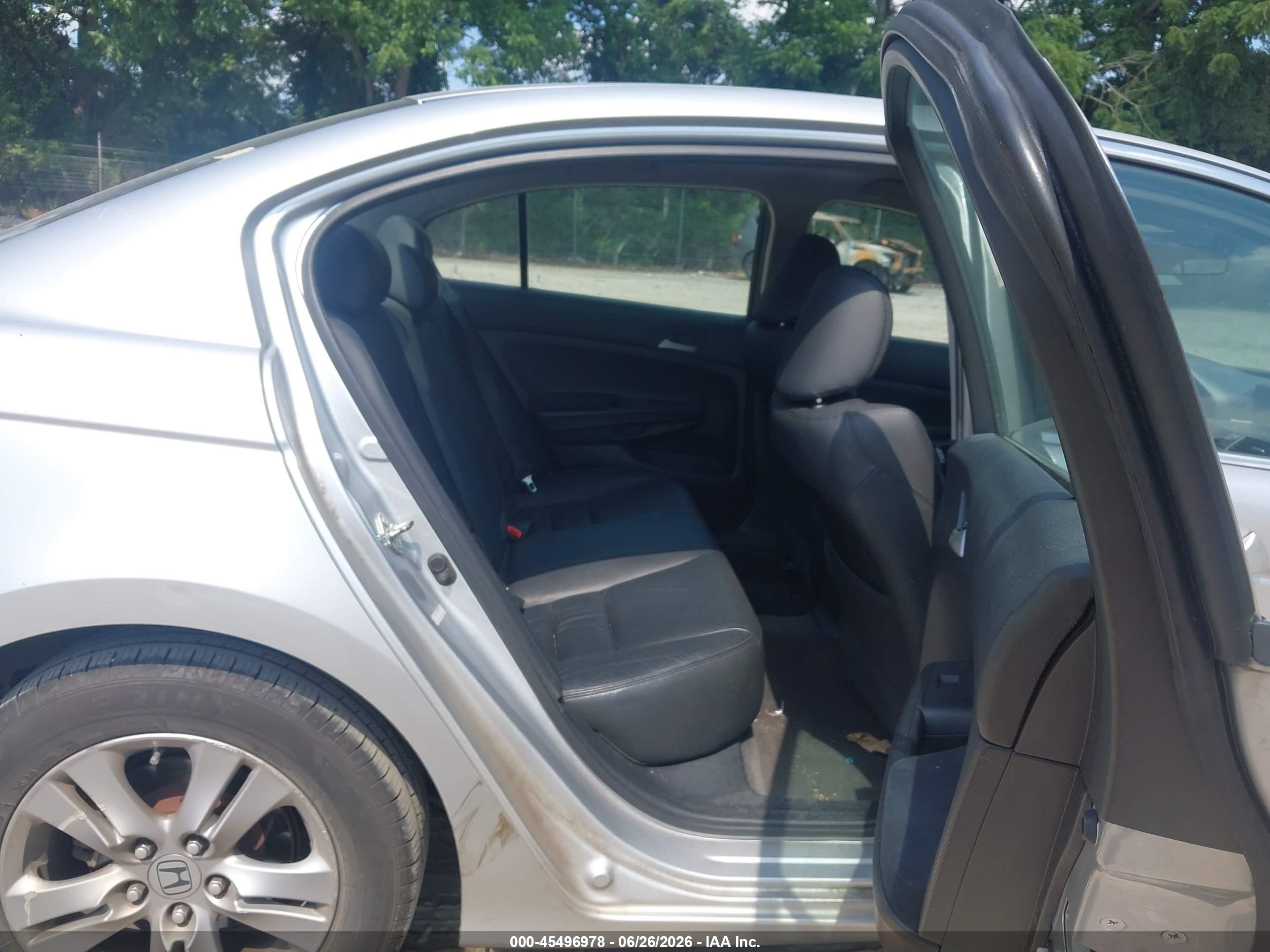 2012 Honda Accord 2.4 Se Silver vin: 1HGCP2F67CA090506