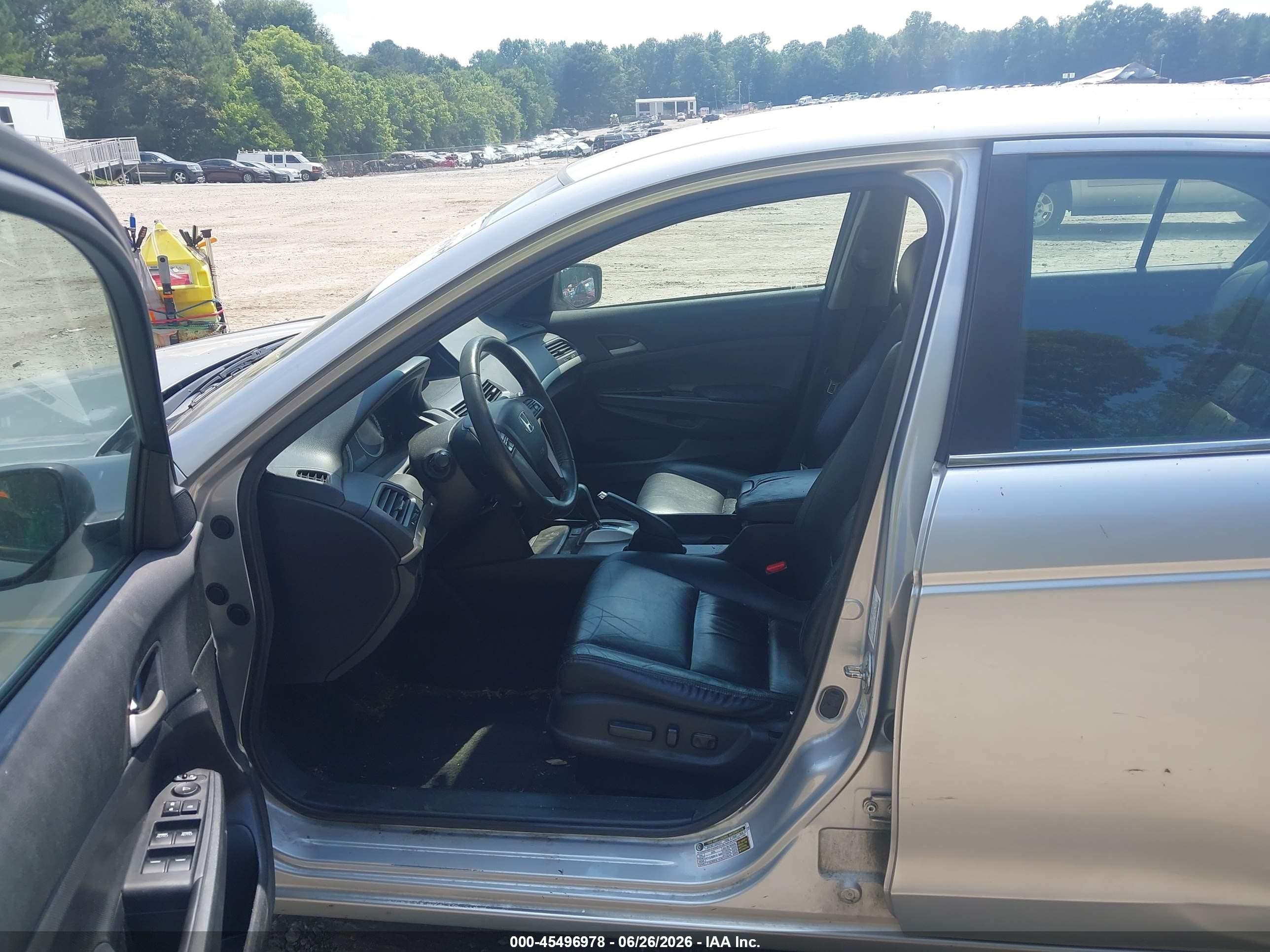 2012 Honda Accord 2.4 Se Silver vin: 1HGCP2F67CA090506