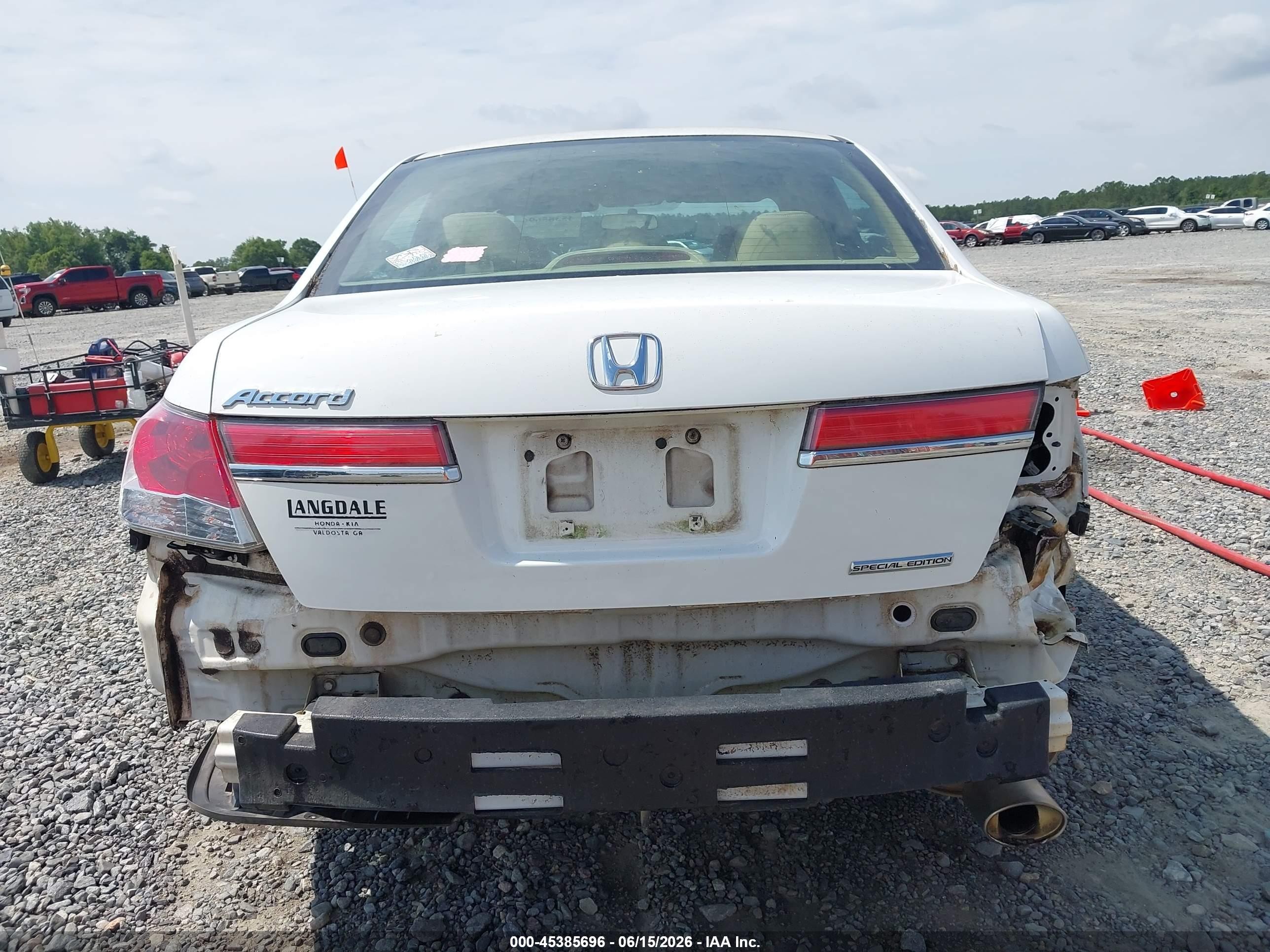2012 Honda Accord 2.4 Se White vin: 1HGCP2F67CA103934