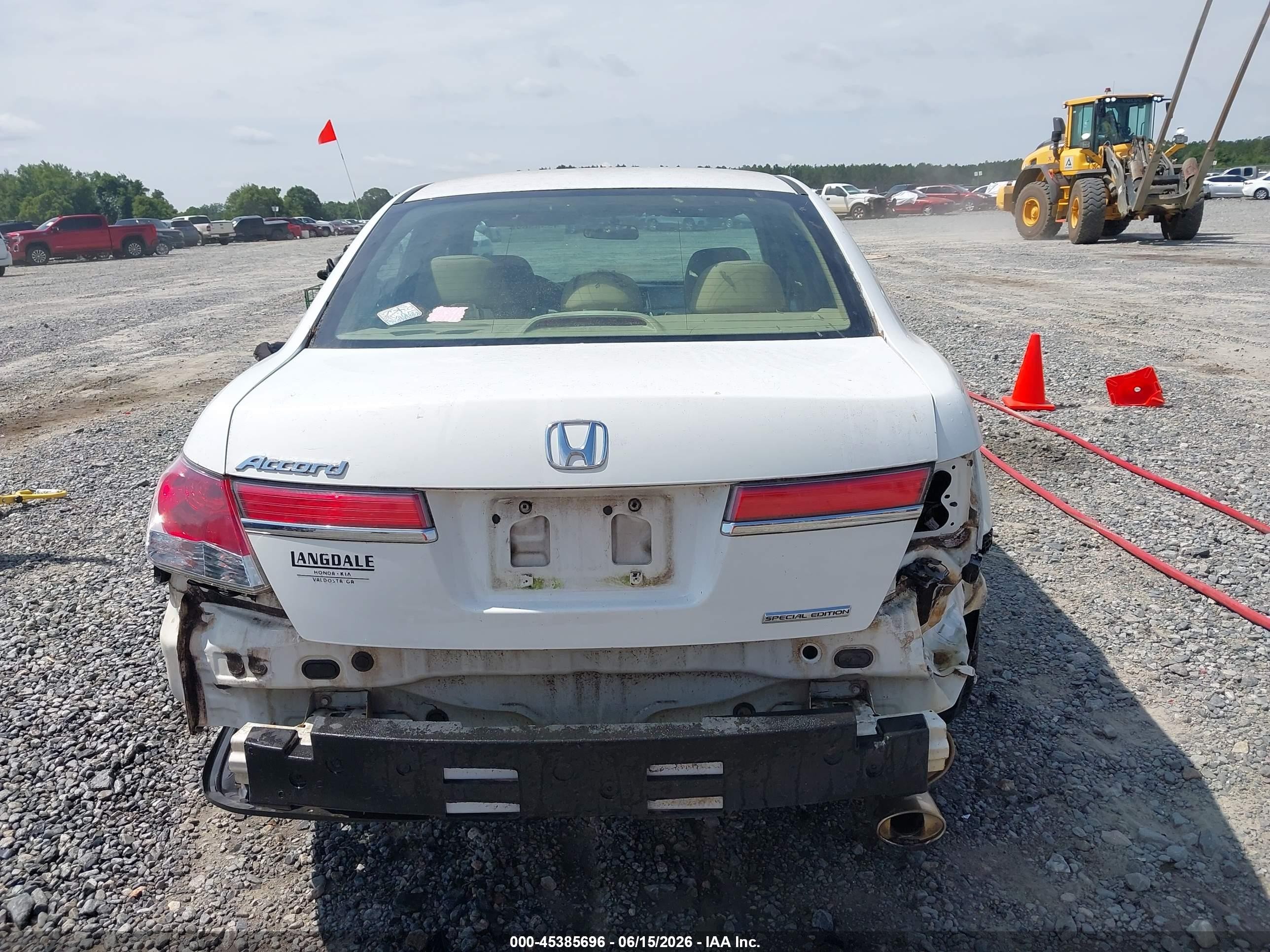 2012 Honda Accord 2.4 Se White vin: 1HGCP2F67CA103934