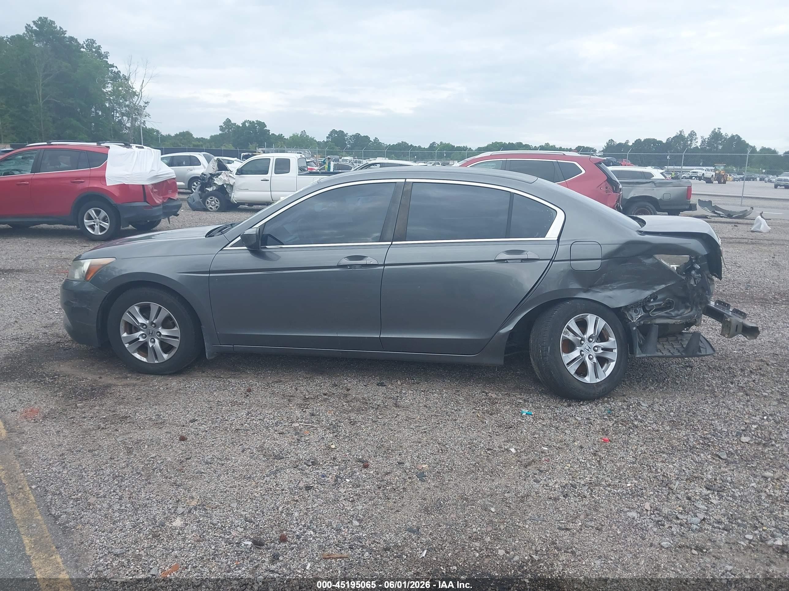 2012 Honda Accord 2.4 Se Серый vin: 1HGCP2F67CA106218