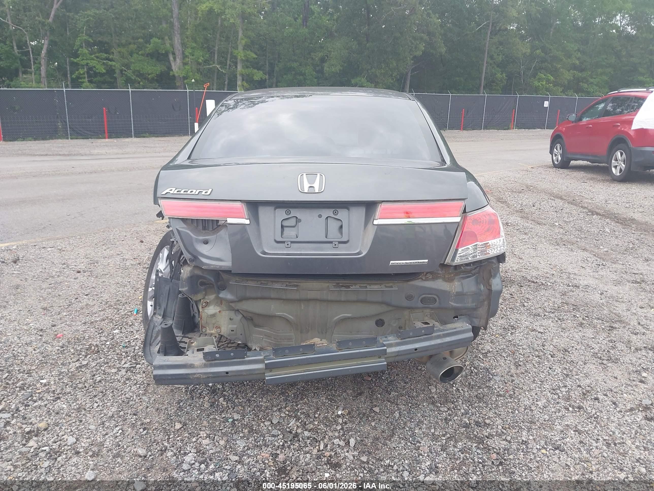 2012 Honda Accord 2.4 Se Серый vin: 1HGCP2F67CA106218