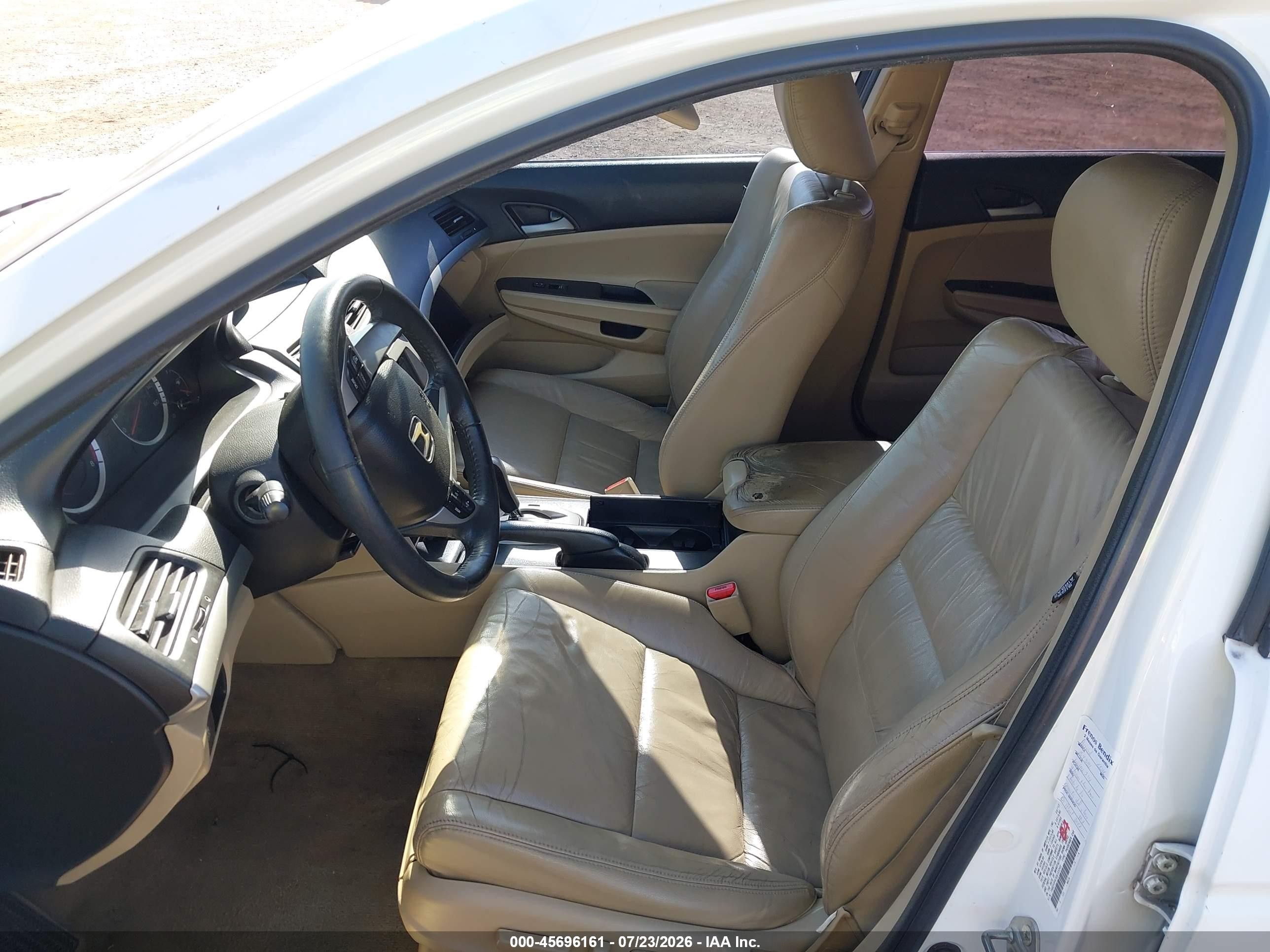 2012 Honda Accord 2.4 Se Белый vin: 1HGCP2F67CA133340