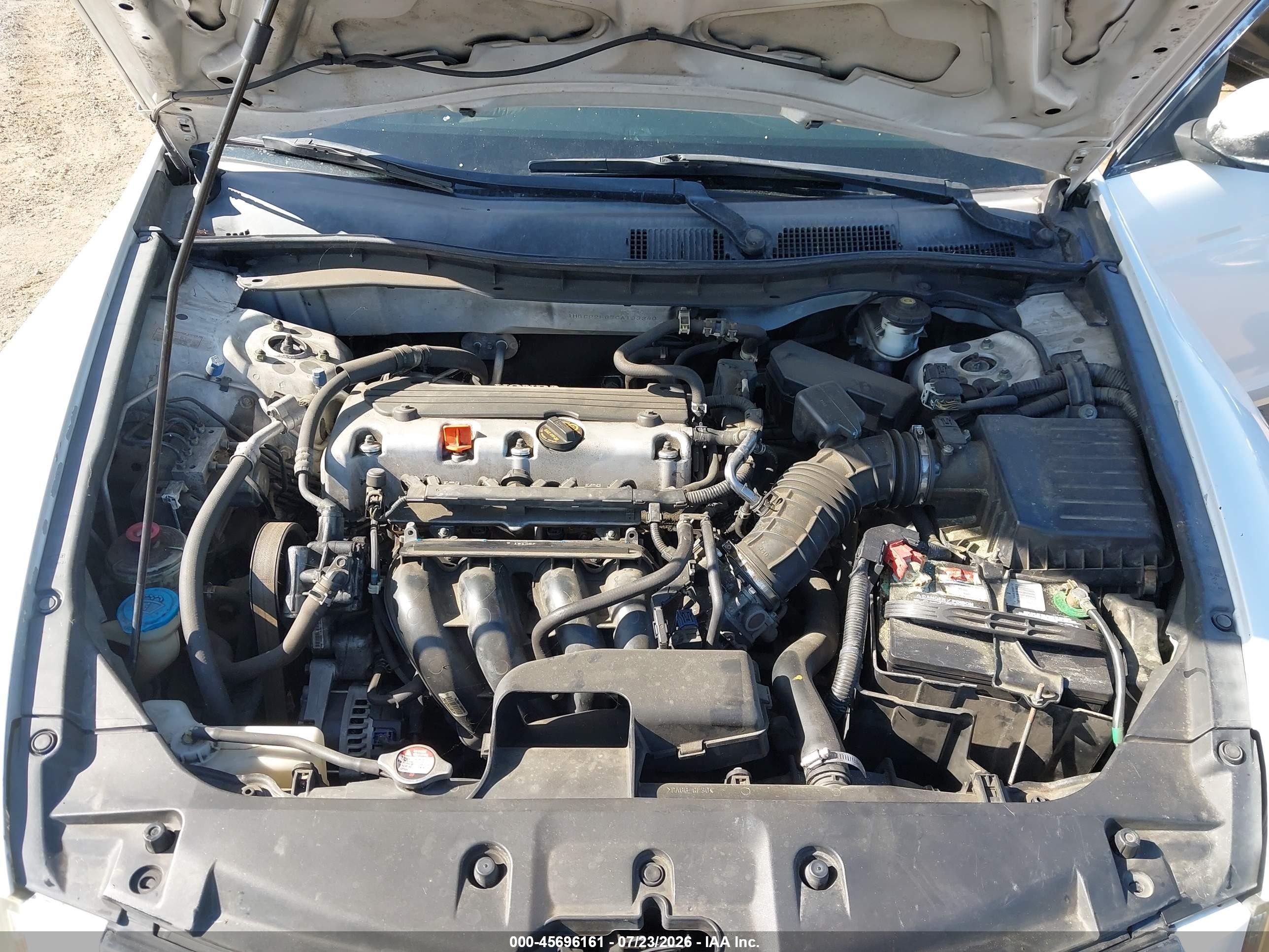 2012 Honda Accord 2.4 Se Белый vin: 1HGCP2F67CA133340